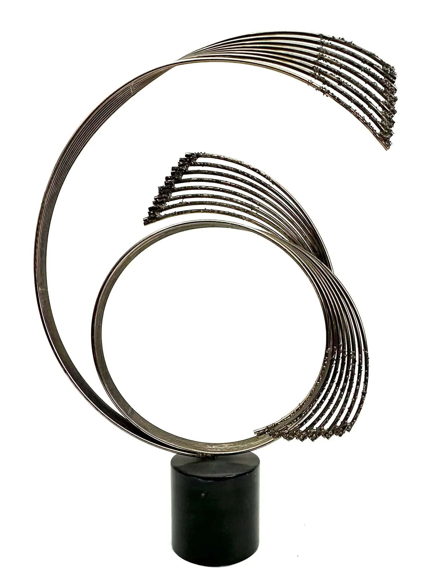 1980s Curtis Jere C1987 Signed Large Metal Sculpture - 4