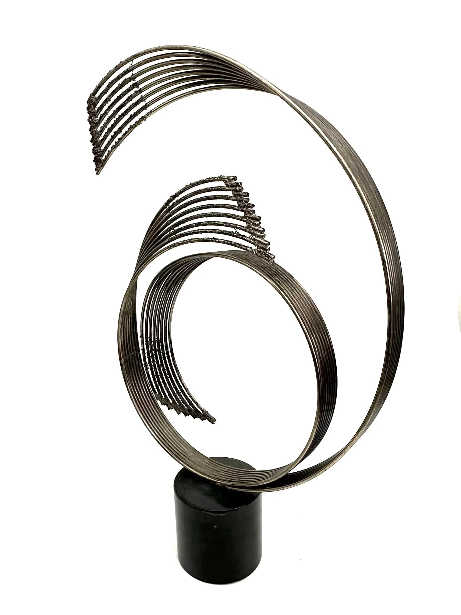 1980s Curtis Jere C1987 Signed Large Metal Sculpture - 7