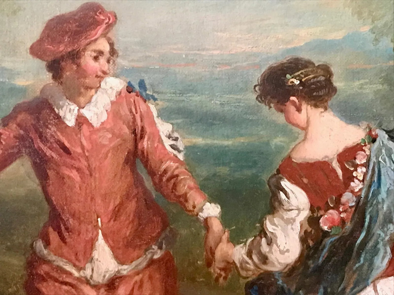 Jean Antoine Watteau, Circle Of, 18th Century Large Old Master Painting, France - 7