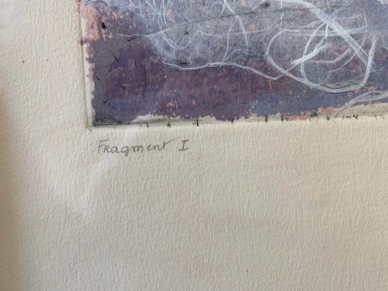 Danielle Desplan Signed Mixed Media Original Print, Framed - 7