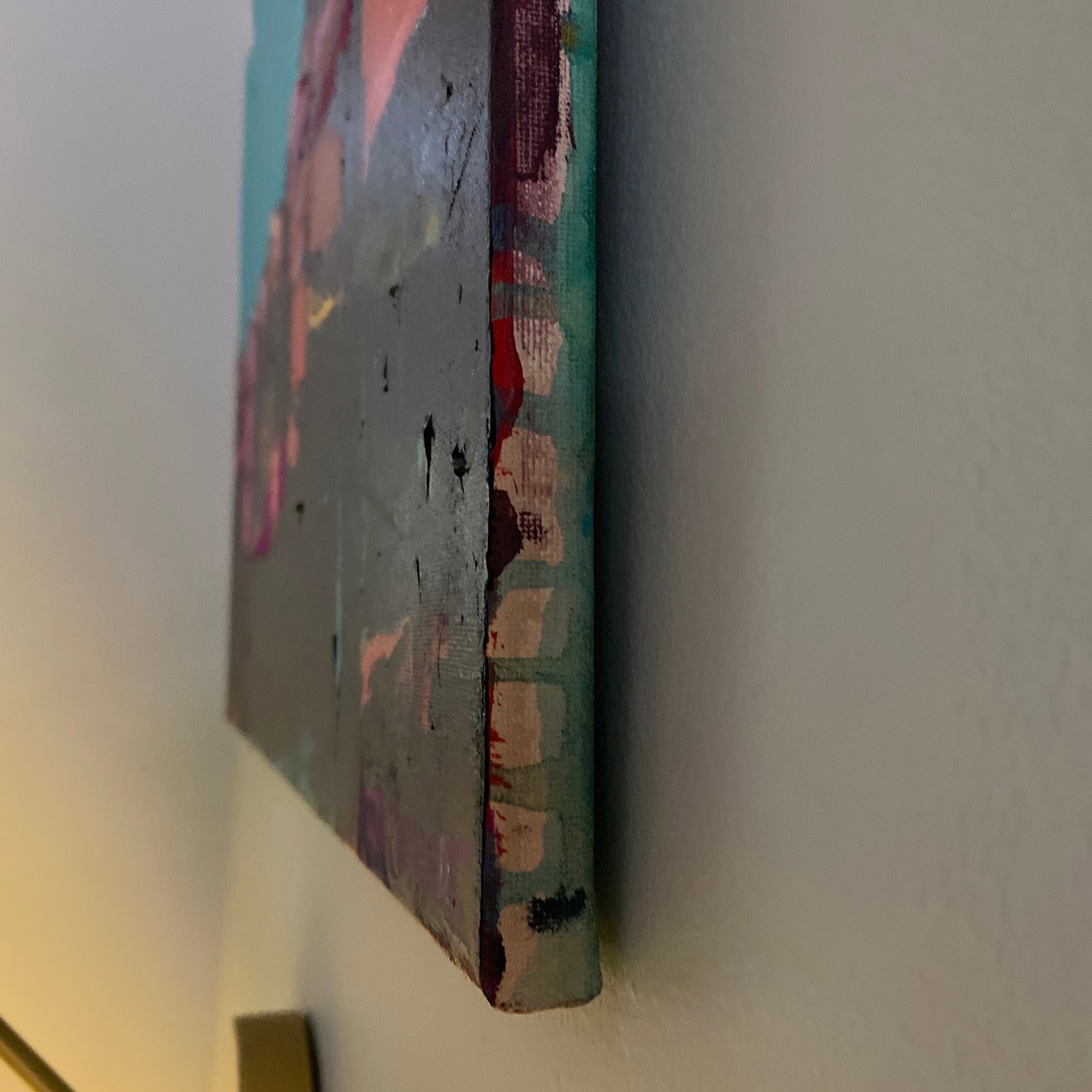 "Canyon Patchwork" Original Painting on Canvas - 2