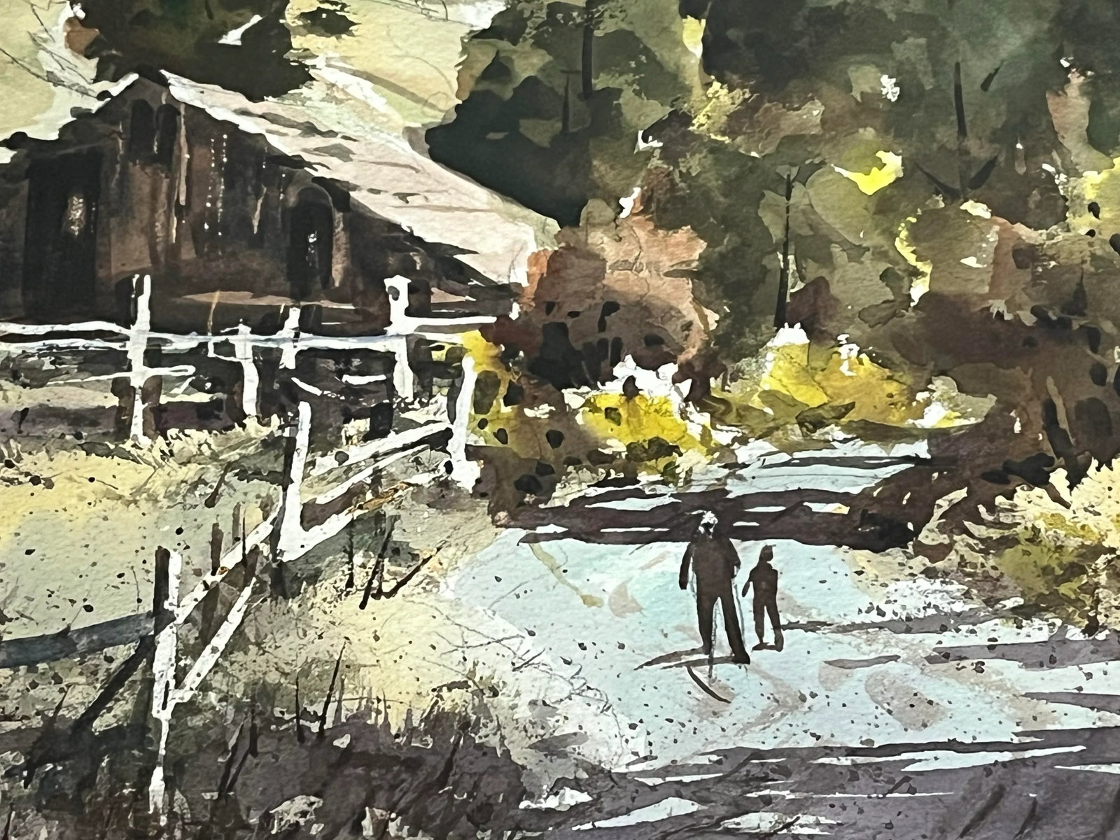 Watercolor Landscape by John Bohnenberger (1926-2012) - 2