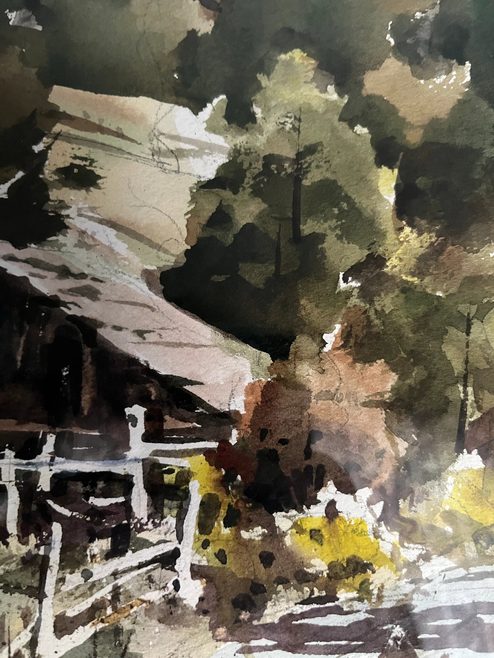 Watercolor Landscape by John Bohnenberger (1926-2012) - 6