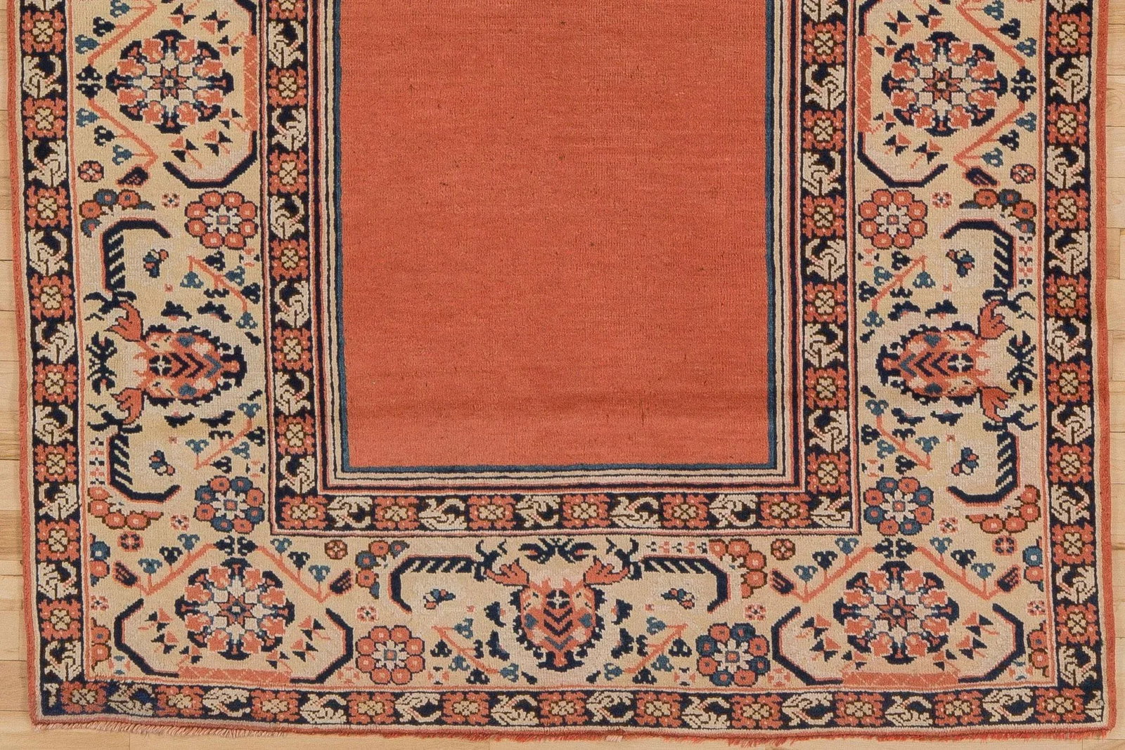 Early 20th Century Antique Khotan Prayer Rug - 4' * 5'6'' - 2