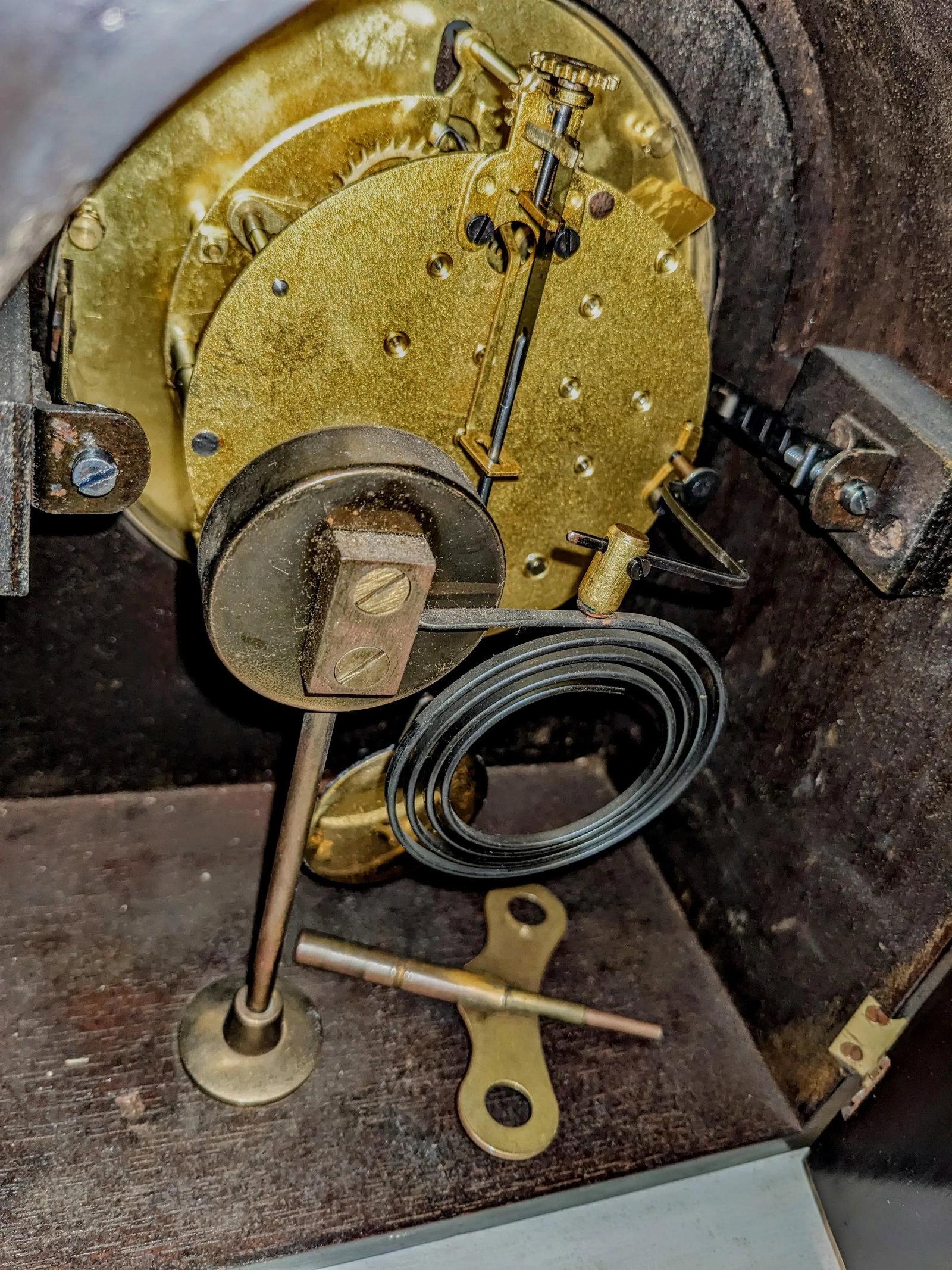 Seth Thomas Mantel Clock - 5