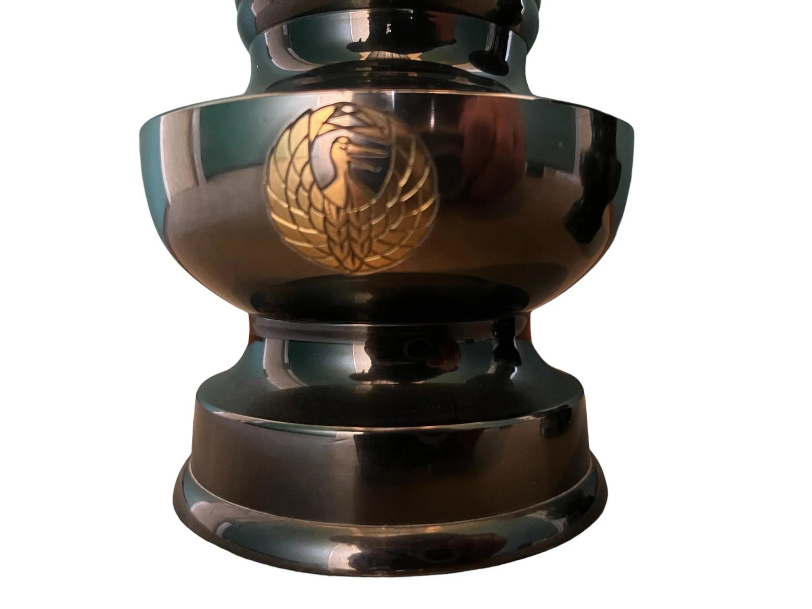 1950s Japanese Buddhist Altar Fitting/Vase - a Pair - 3