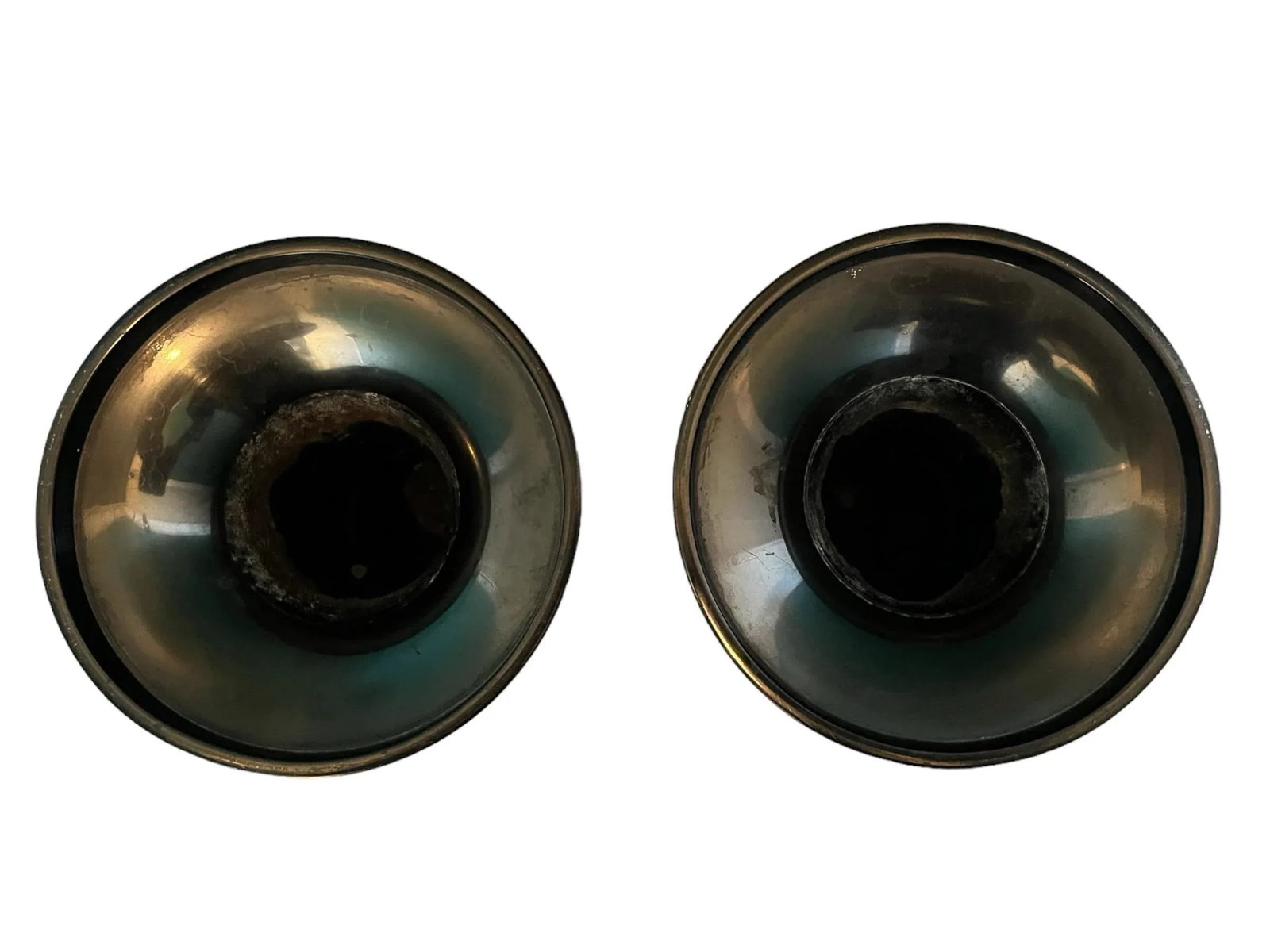 1950s Japanese Buddhist Altar Fitting/Vase - a Pair - 4