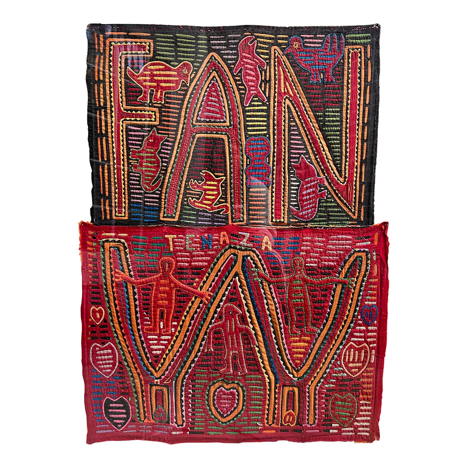 Vintage Framed Mola Textiles (1 of 10)