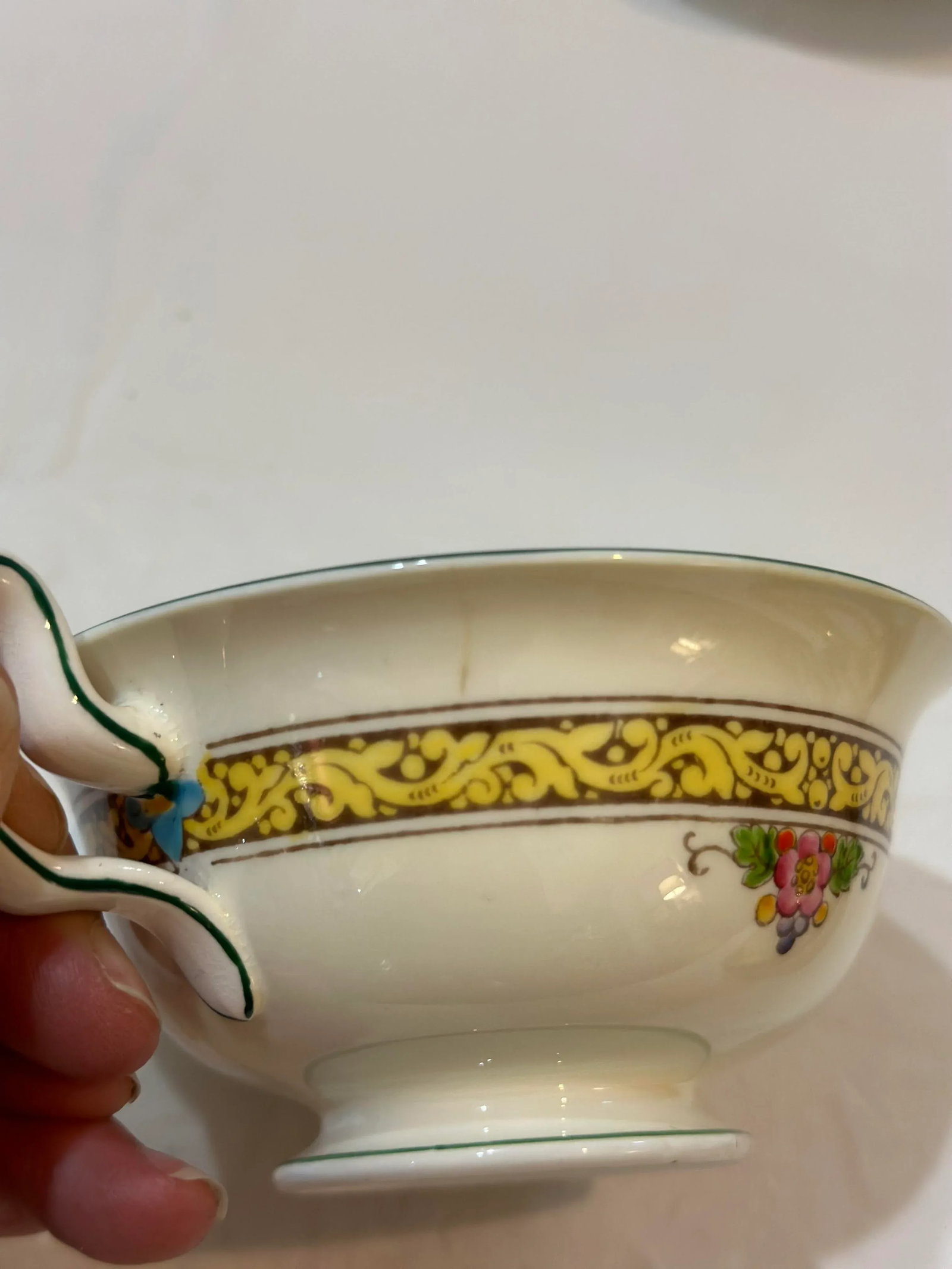 Early 20th Century Wedgwood St Austell Tea Cup & Saucer Set- 10 Pieces - 7