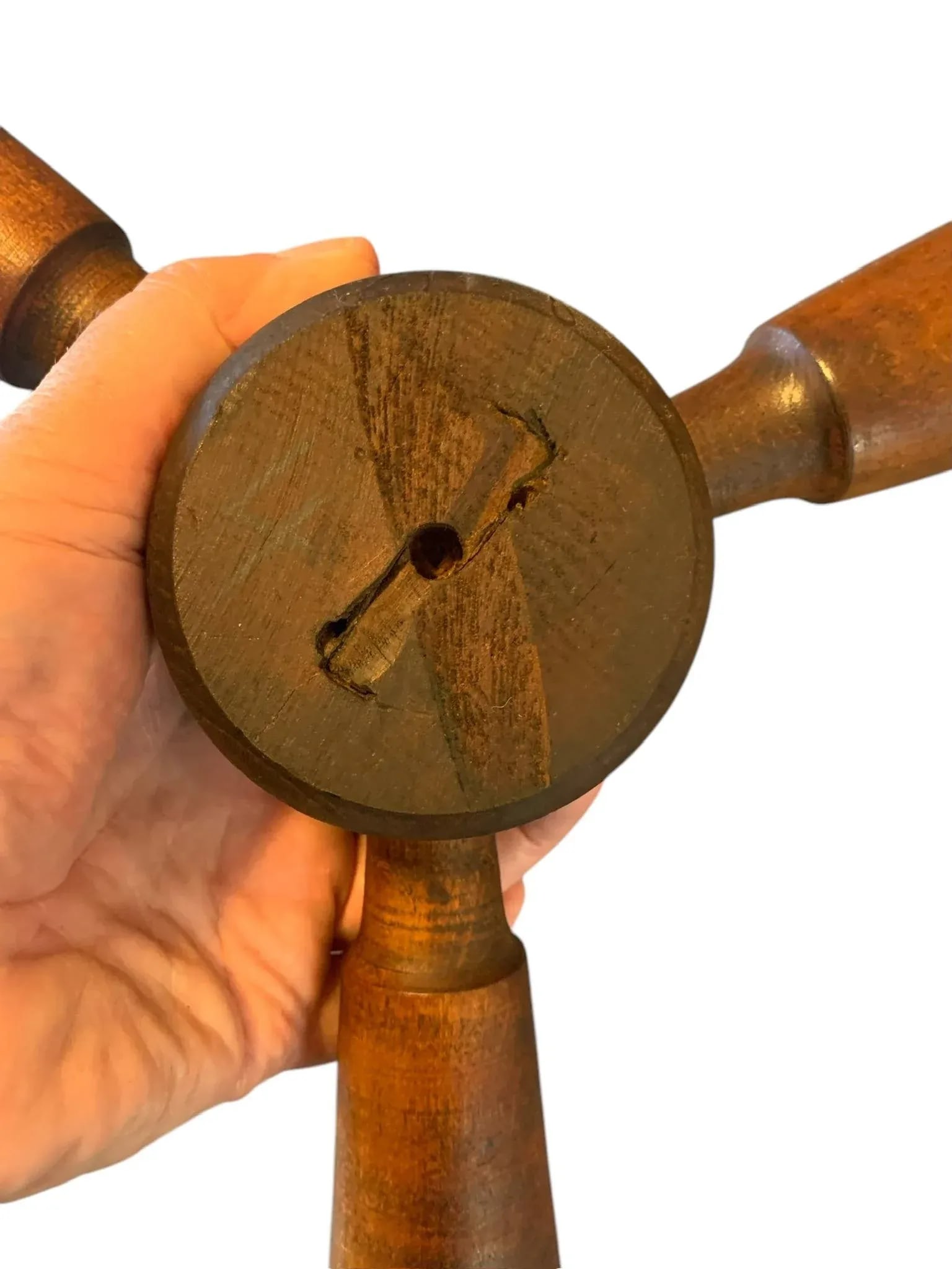 18th Century Colonial Candle Stand, Circa 1775 - 7