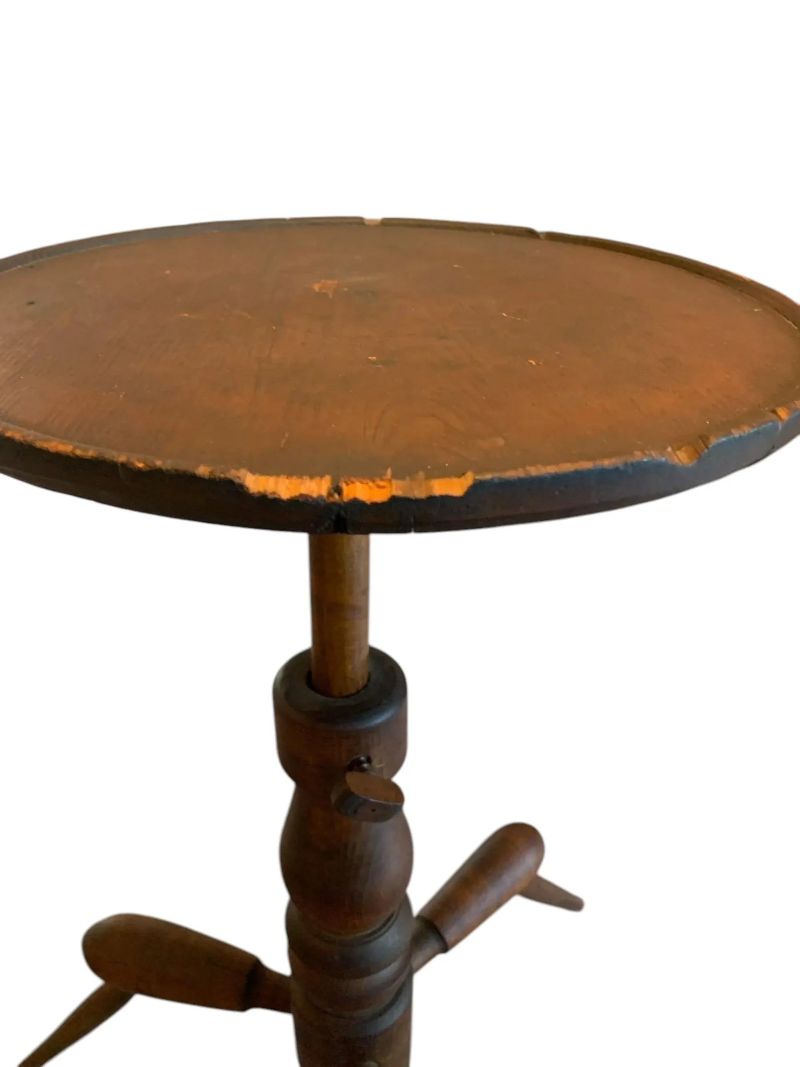 18th Century Colonial Candle Stand, Circa 1775 - 9
