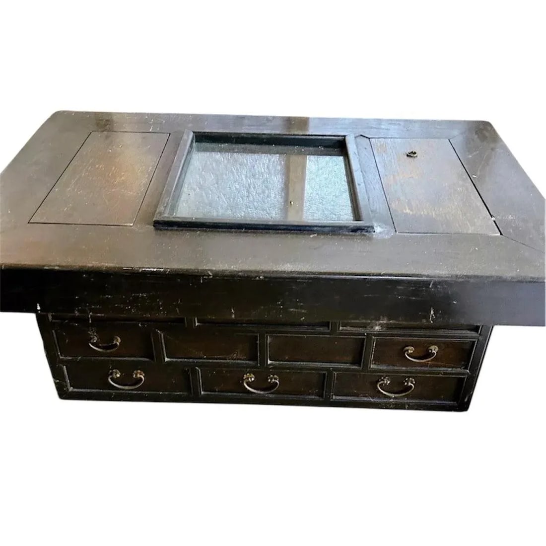 Antique Vintage Japanese Hibachi Brazier Table - 8