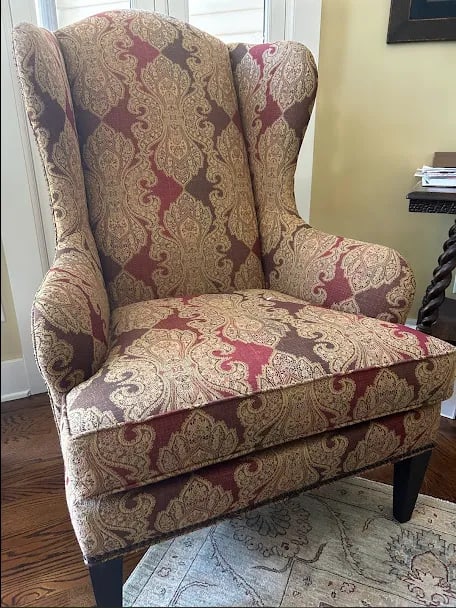 Ethan Allen Selby Wing Chair - 3