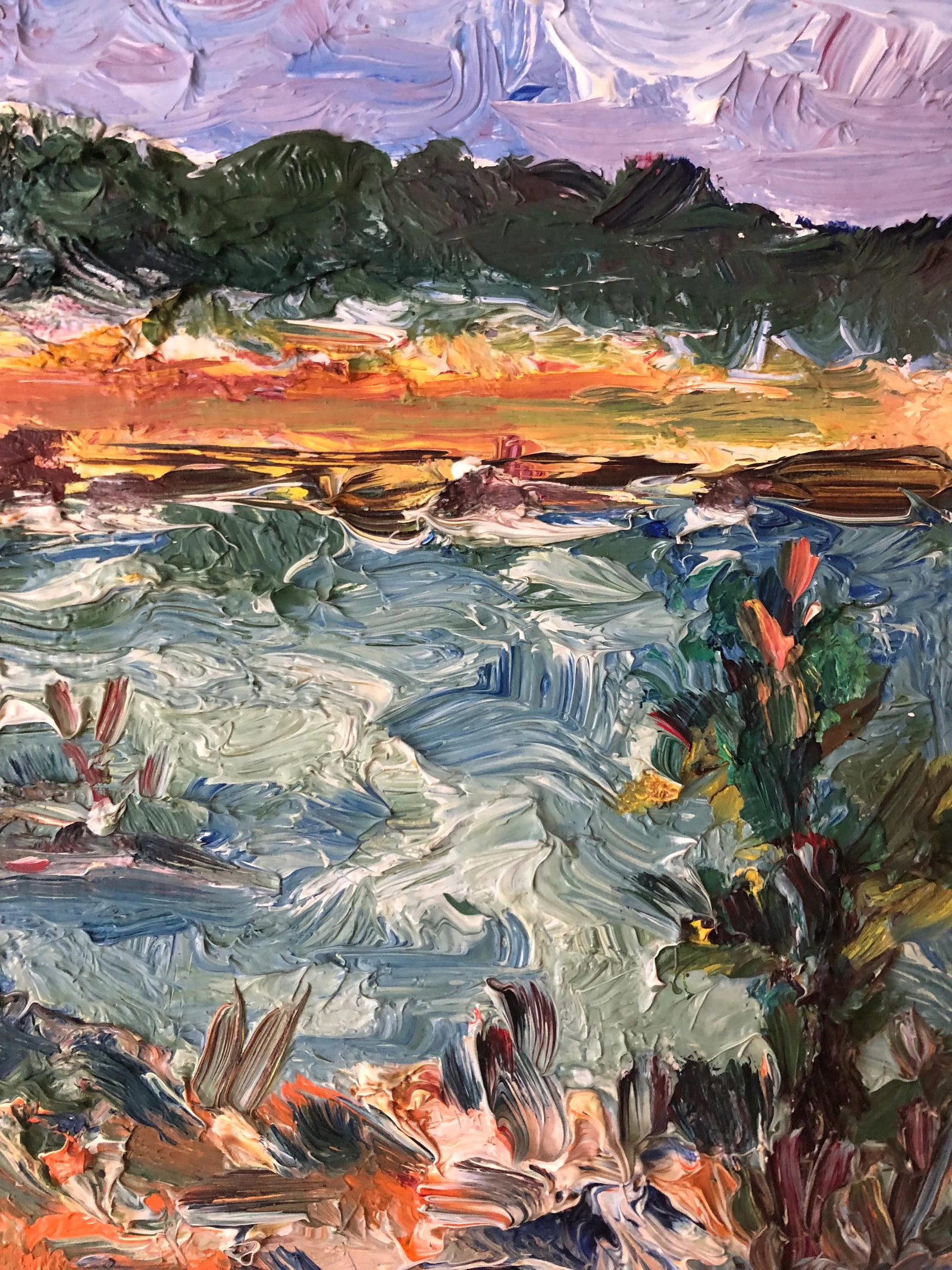 Mid 20th Century Vintage Swedish Landscape Painting, Framed - 6