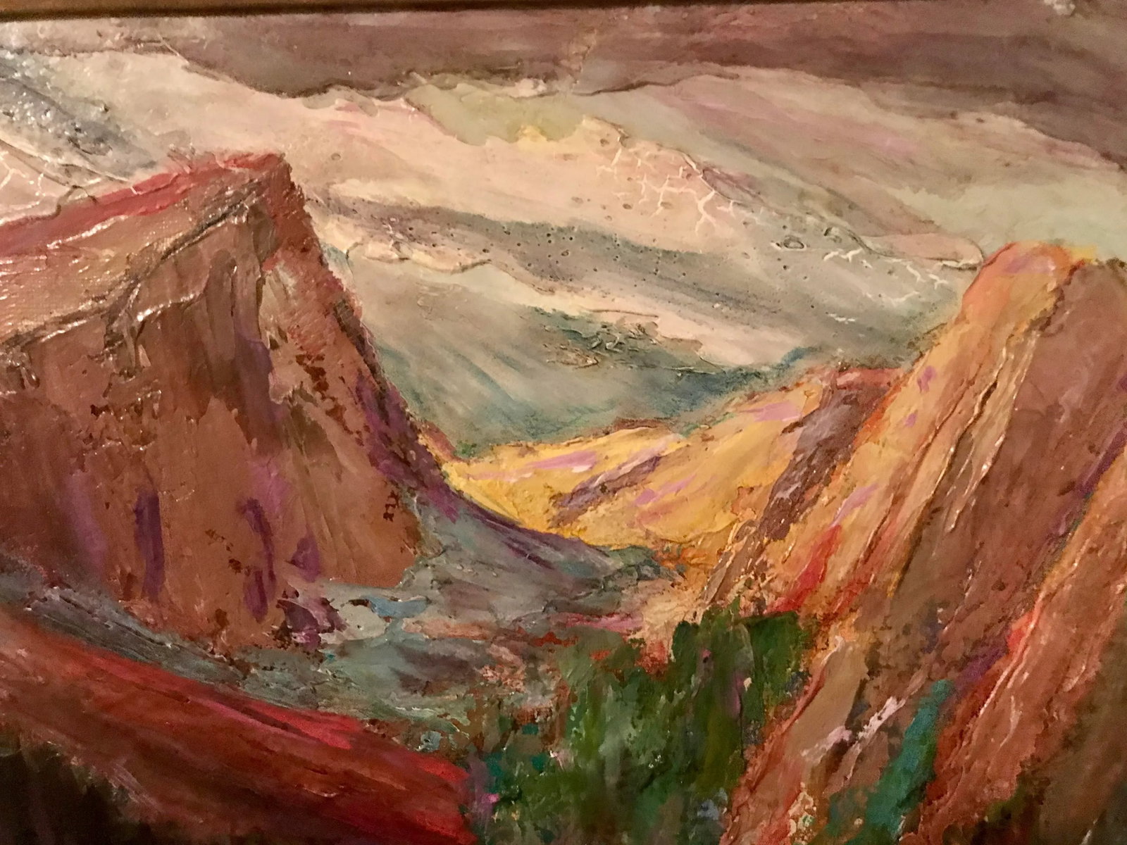 Untitled American Western Landscape Oil Painting by Walter a Bailey - 6