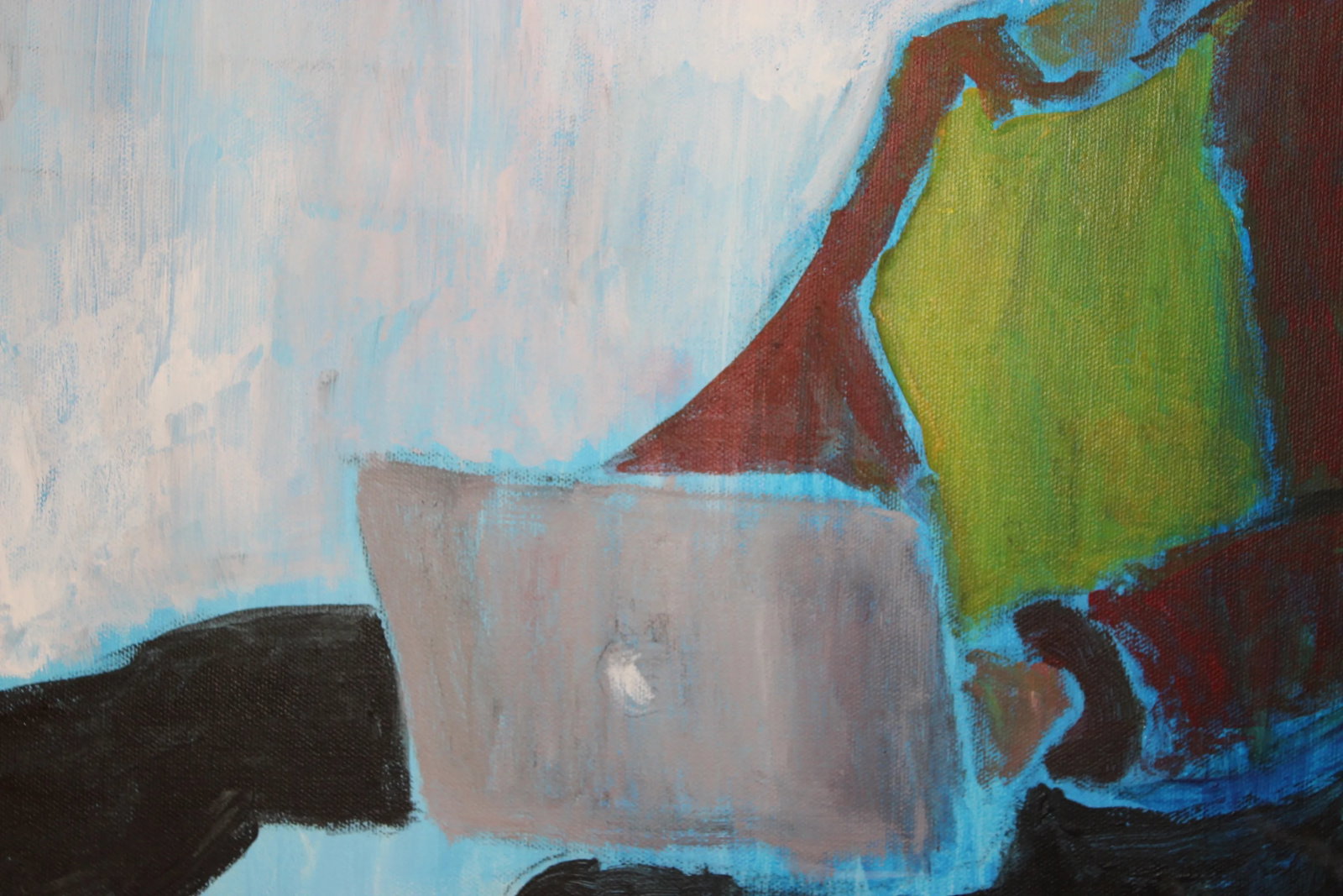 Original Abstract Oil Painting of a Woman, Signed by Artist - 7