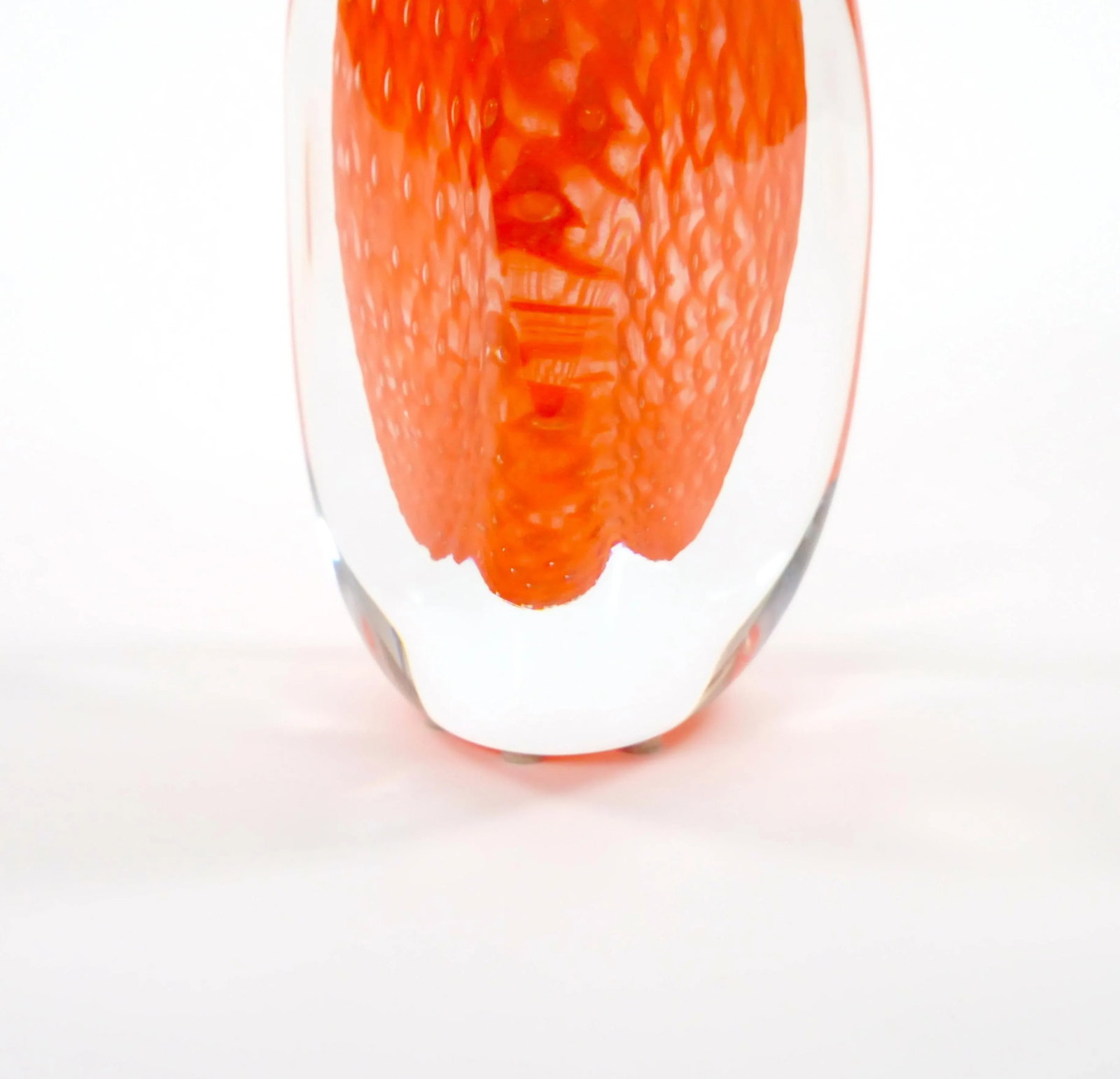 Mid-Century Modern Murano Mouth-Blown Geometric Shape Vase by Giampaolo/ Italy - 6