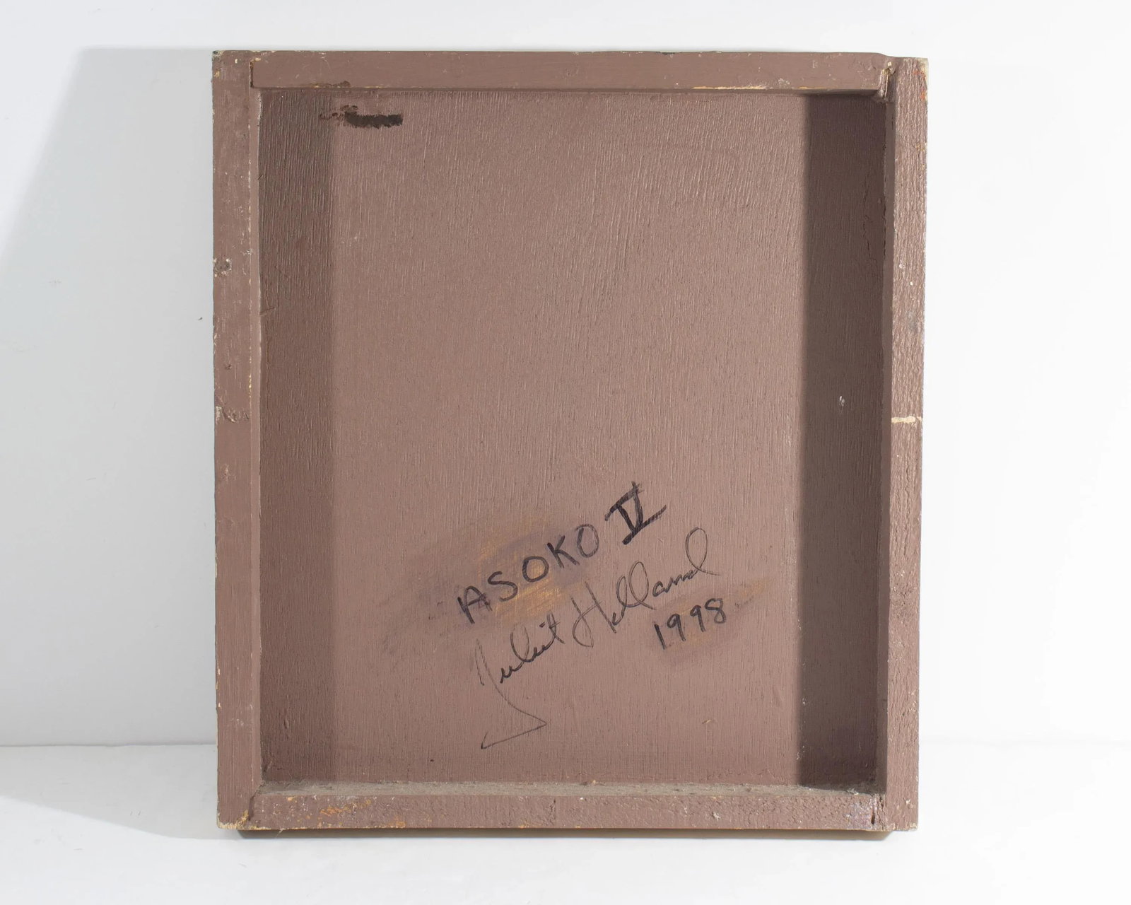 1998 "Asoko V" Mixed Media Wall Assemblage by Juliet Holland - 3