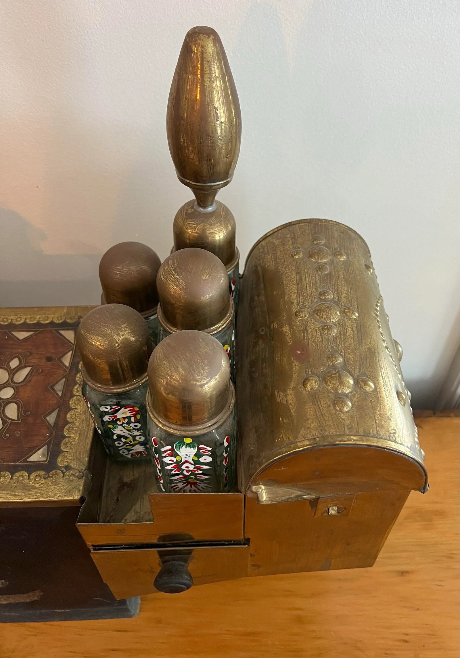 Late 19th Century Turkish Valet Shoe Shine Decorative Stand - 10