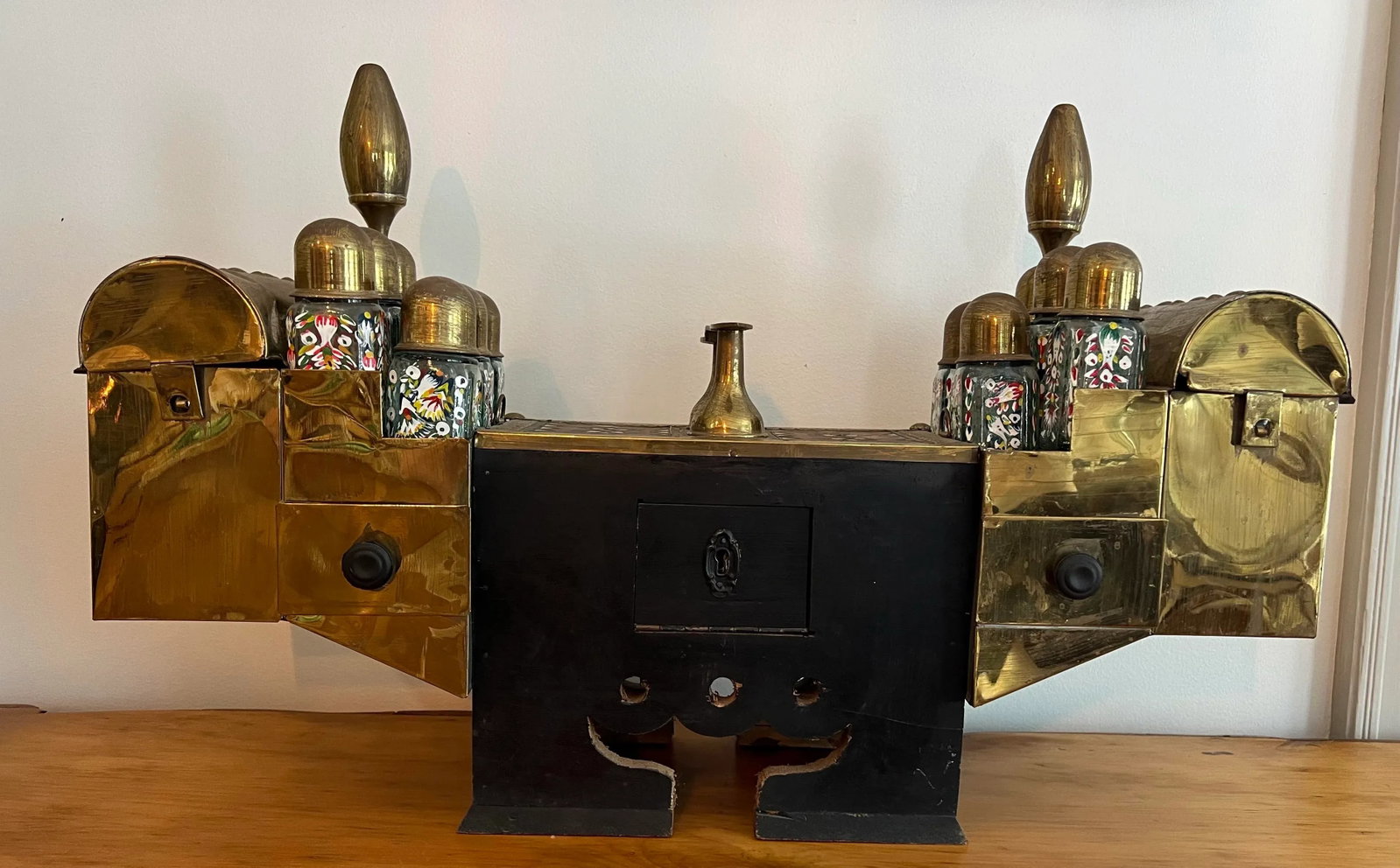 Late 19th Century Turkish Valet Shoe Shine Decorative Stand - 3