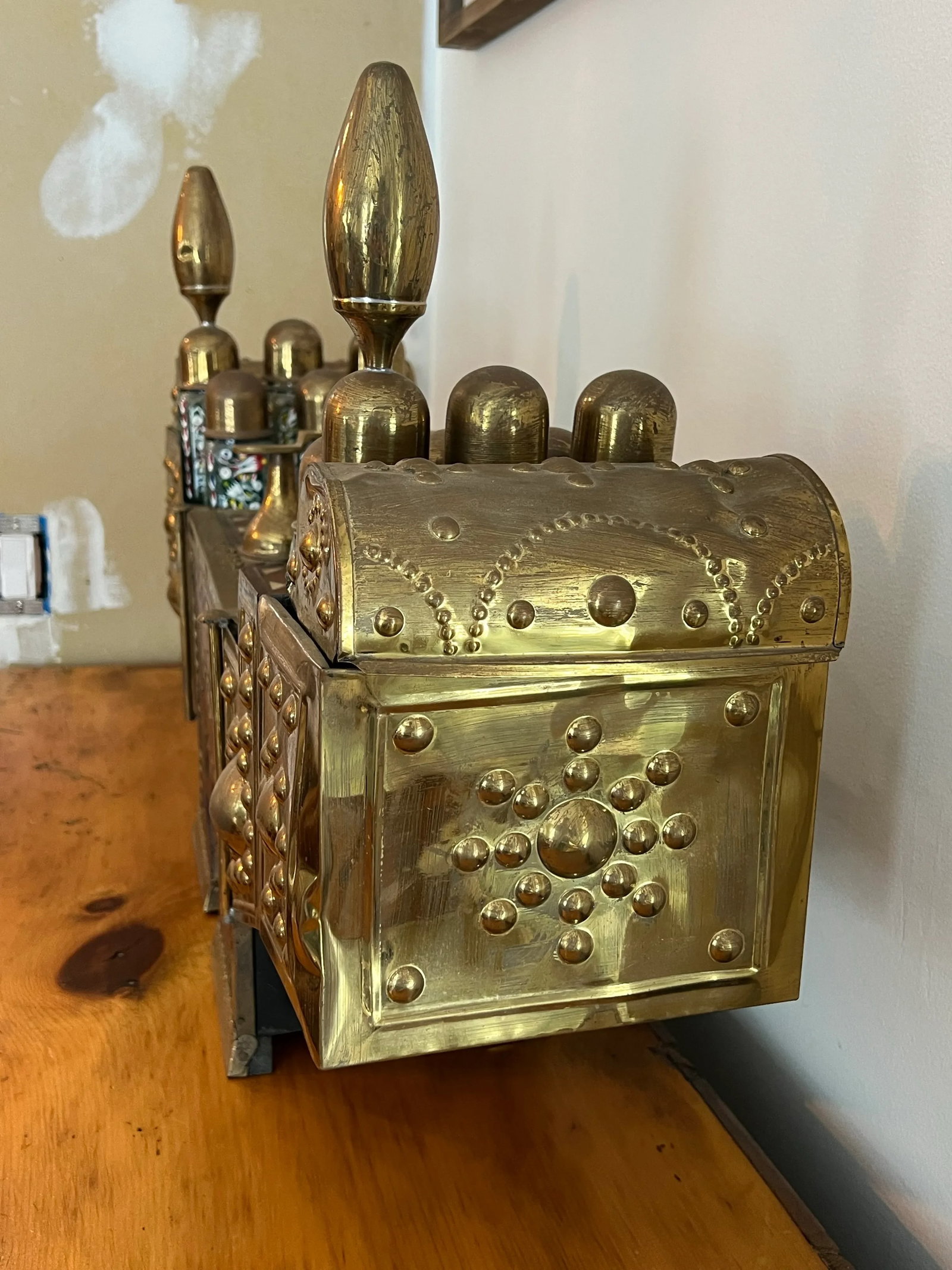 Late 19th Century Turkish Valet Shoe Shine Decorative Stand - 4