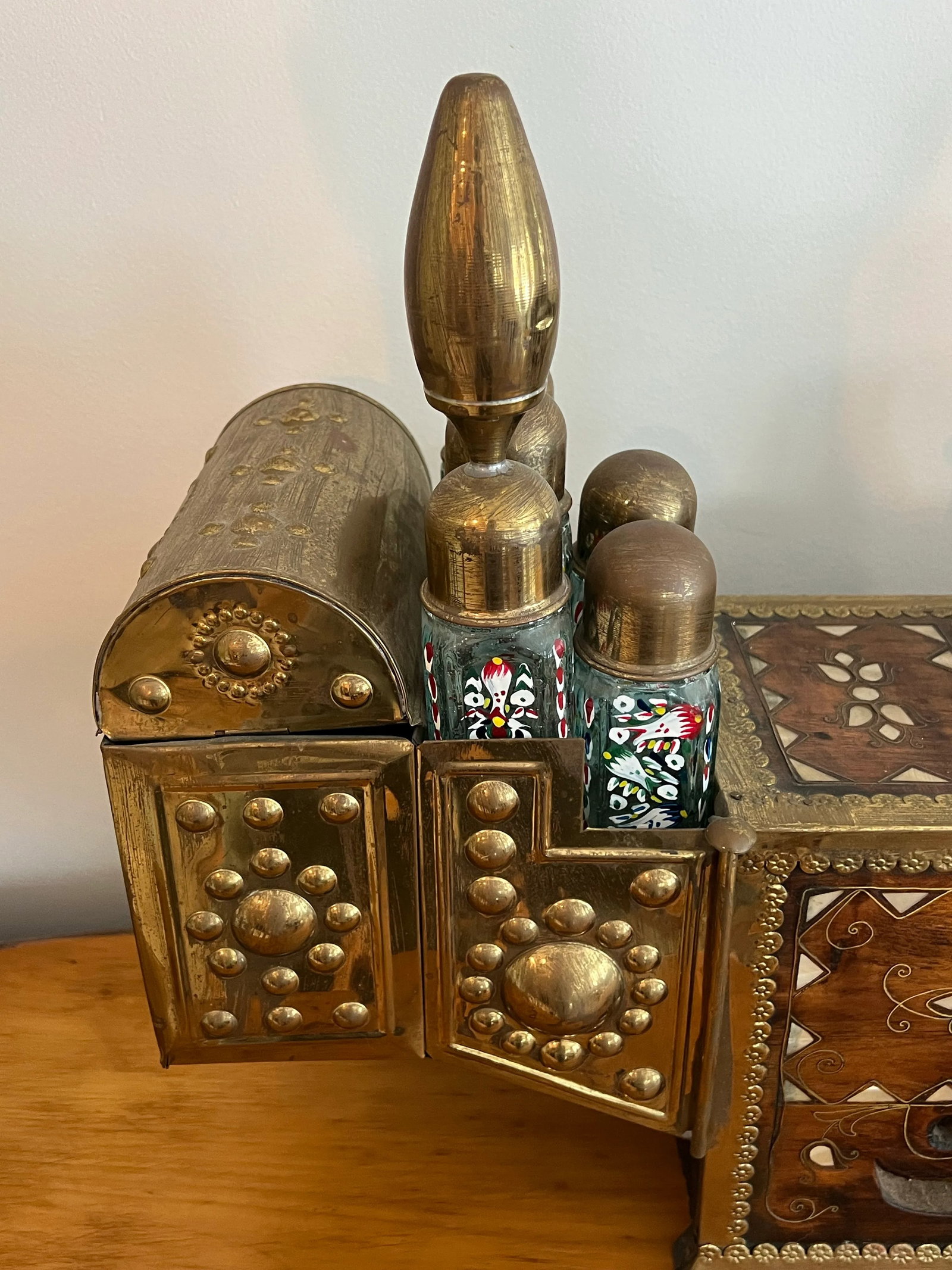 Late 19th Century Turkish Valet Shoe Shine Decorative Stand - 7