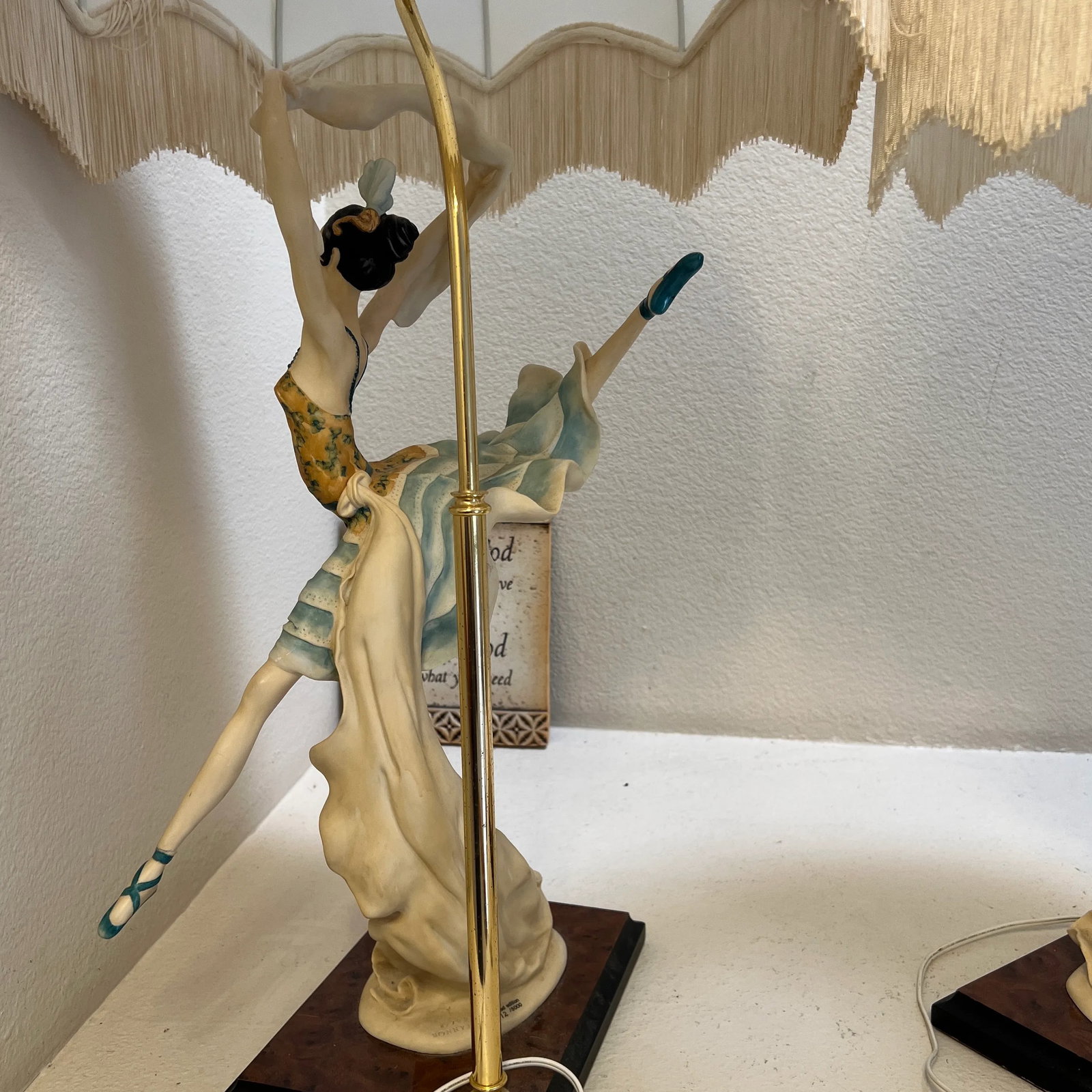 Pair of Vintage Limited Edition Bonnyboy Ballerina Dancer Figurine Lamps - 7