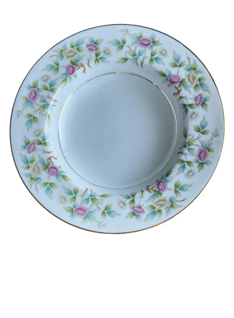 1950s Roselace by Noritake Side Plates and Bowls- 22 Pieces - 11