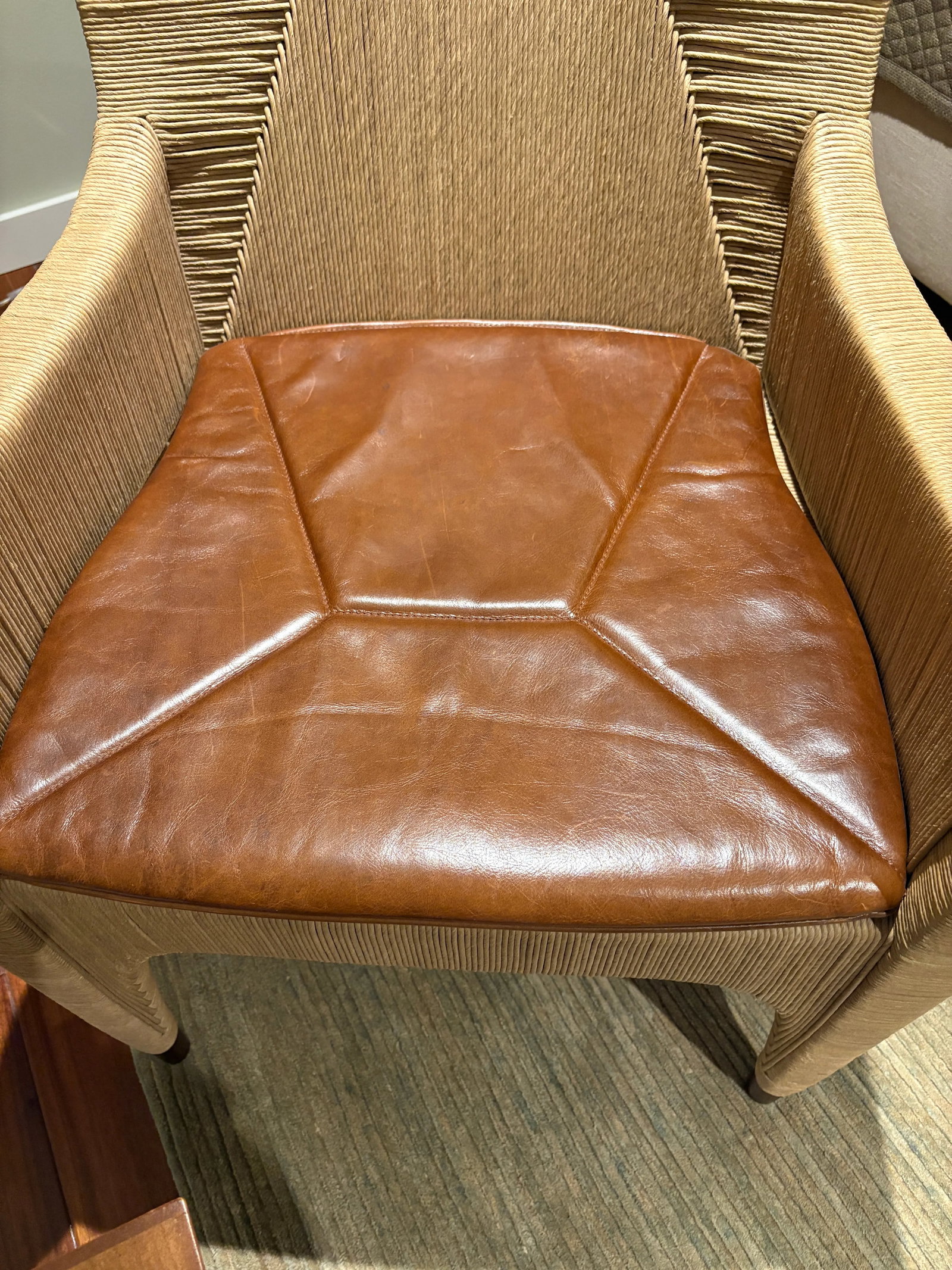 Bill Sofield for McGuire Cocoon Chair - 7