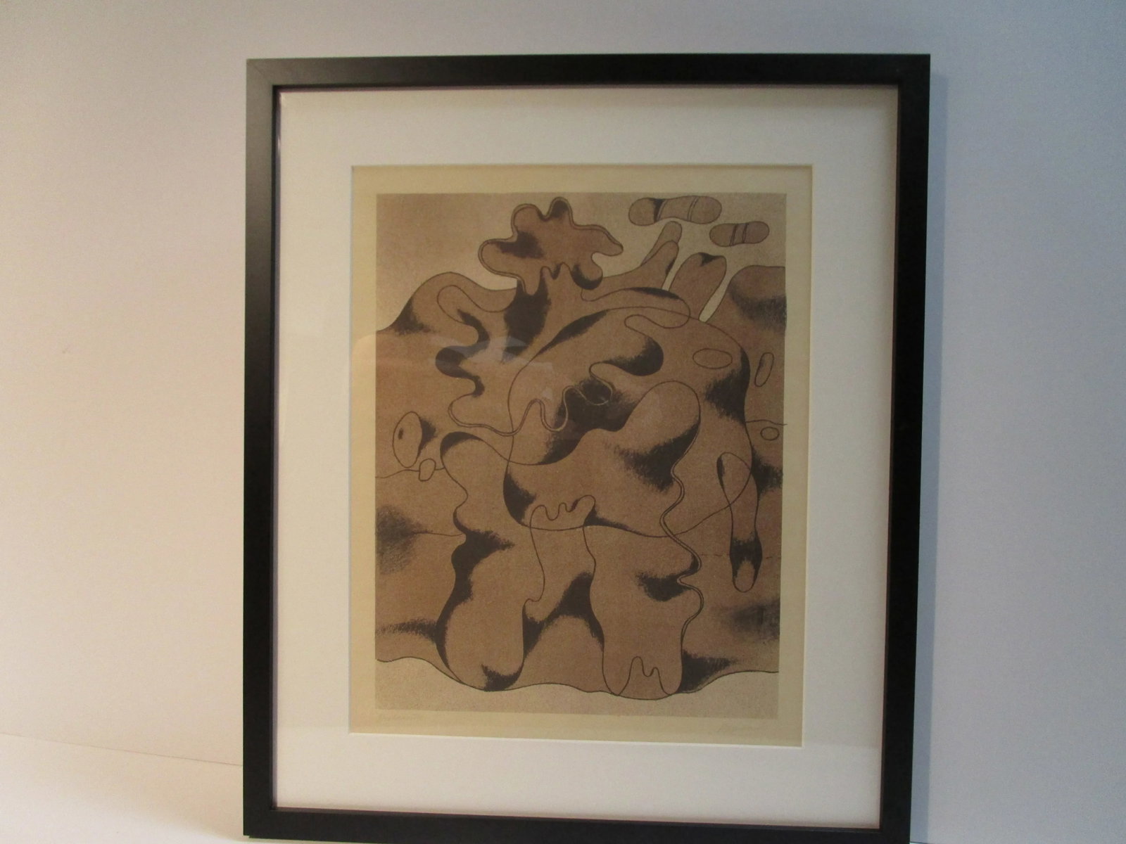 Willi Baumeister Lithograph - "Waldmensch (Tertiar Gestalt)" Signed - 2