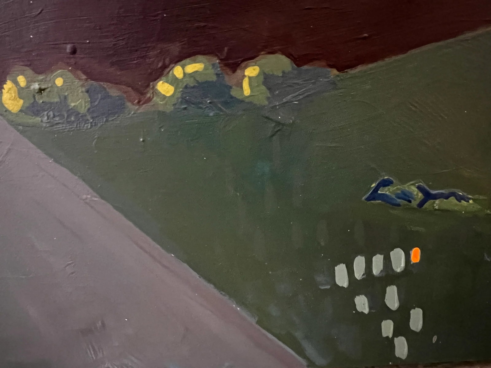 "Happy Animals" Painting of Wildlife Crossing by LWren Walraven - 7