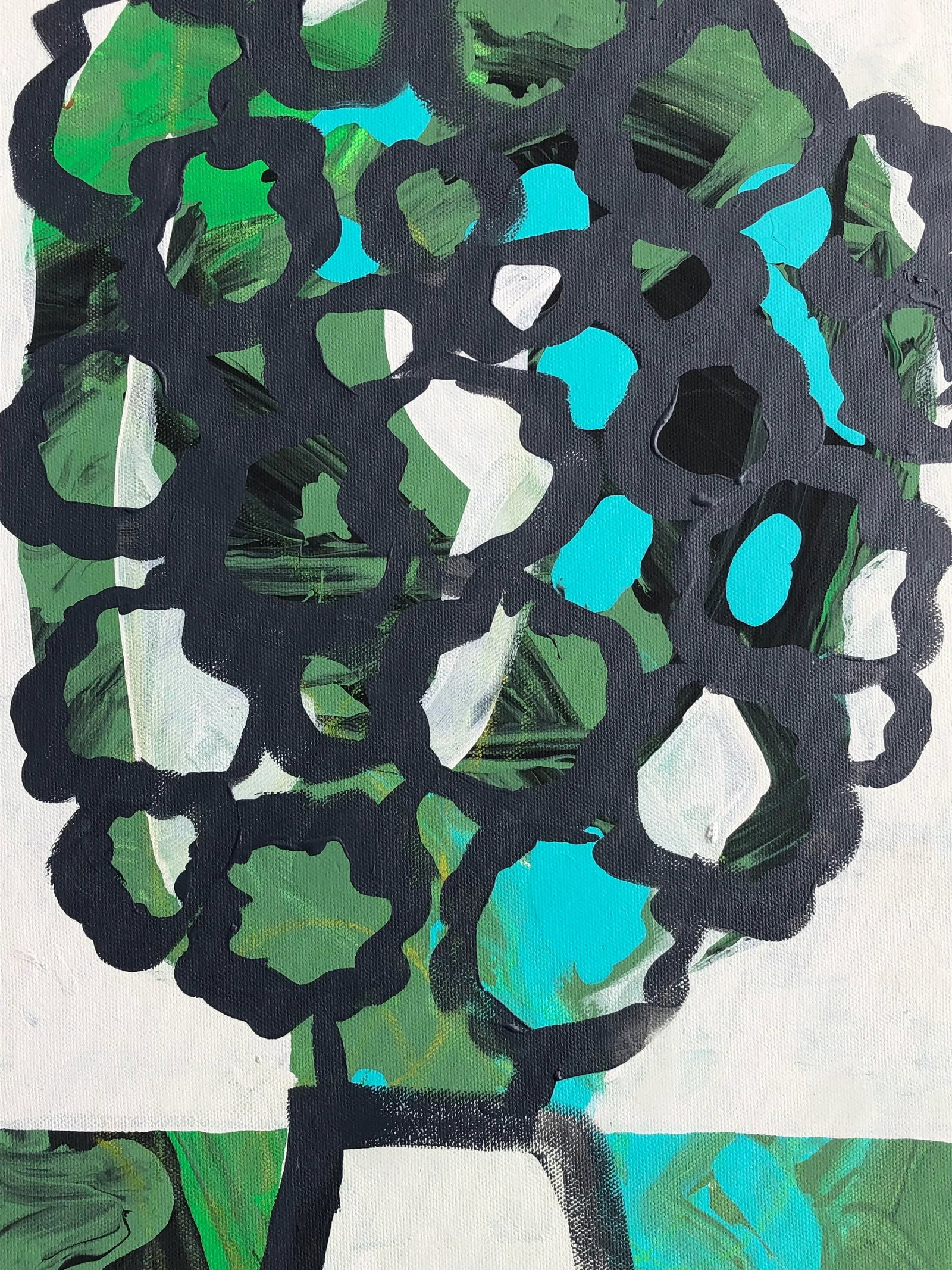 Modern Bouquet by Cassandra Auker, Acrylic on Canvas - 2