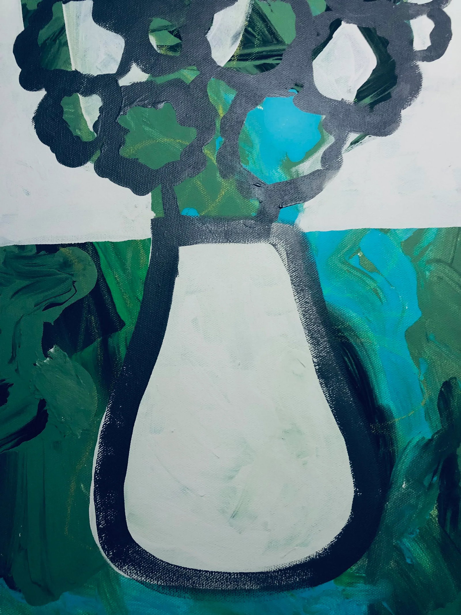 Modern Bouquet by Cassandra Auker, Acrylic on Canvas - 3