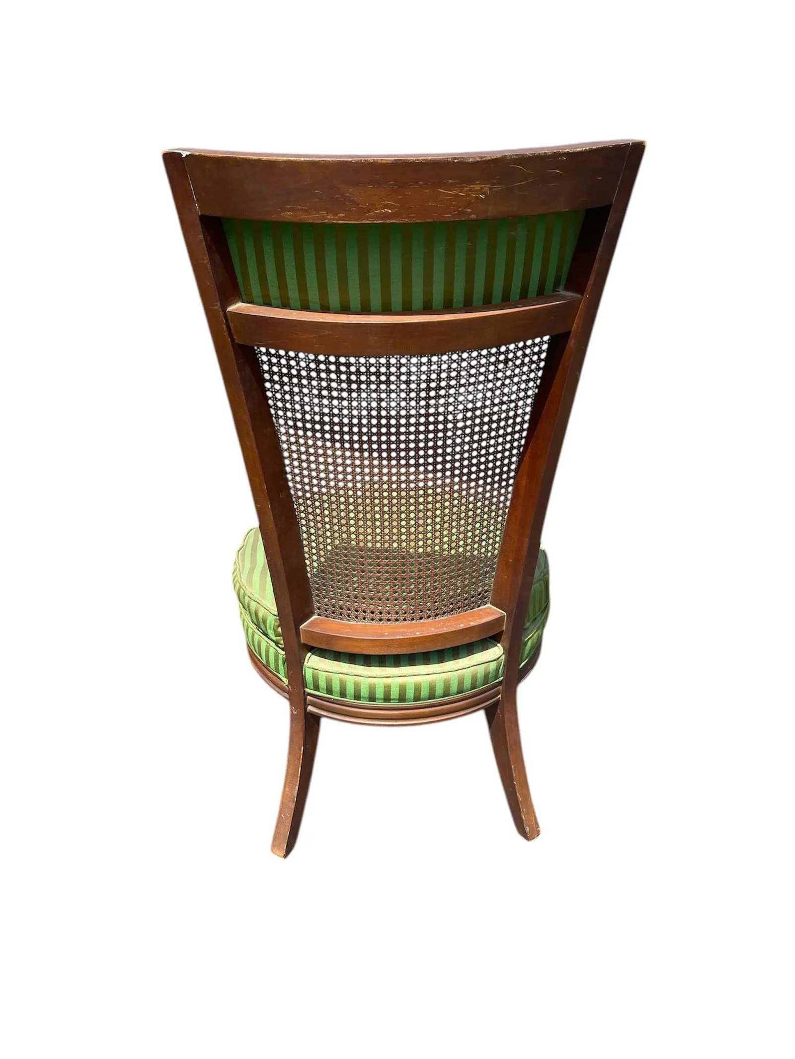 1950s Louis XVI Style Cane Back Chairs- A Pair - 2