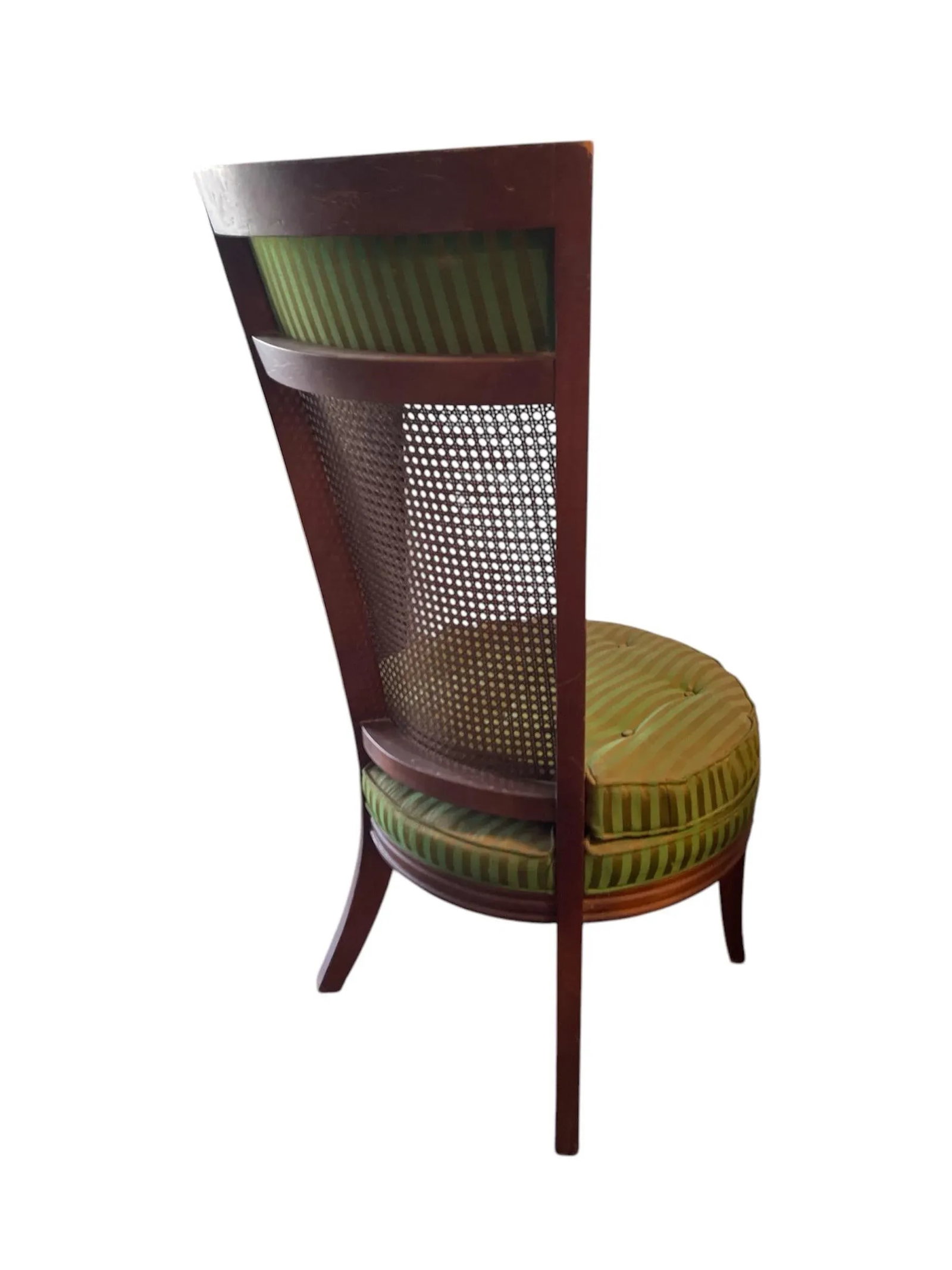 1950s Louis XVI Style Cane Back Chairs- A Pair - 3