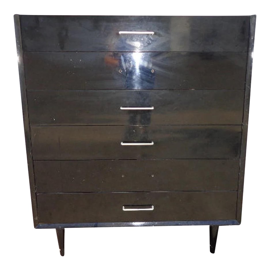 American of Martinsville Mid Century Modern Dresser Chest Drawers, Custom Paint Available (1 of 10)
