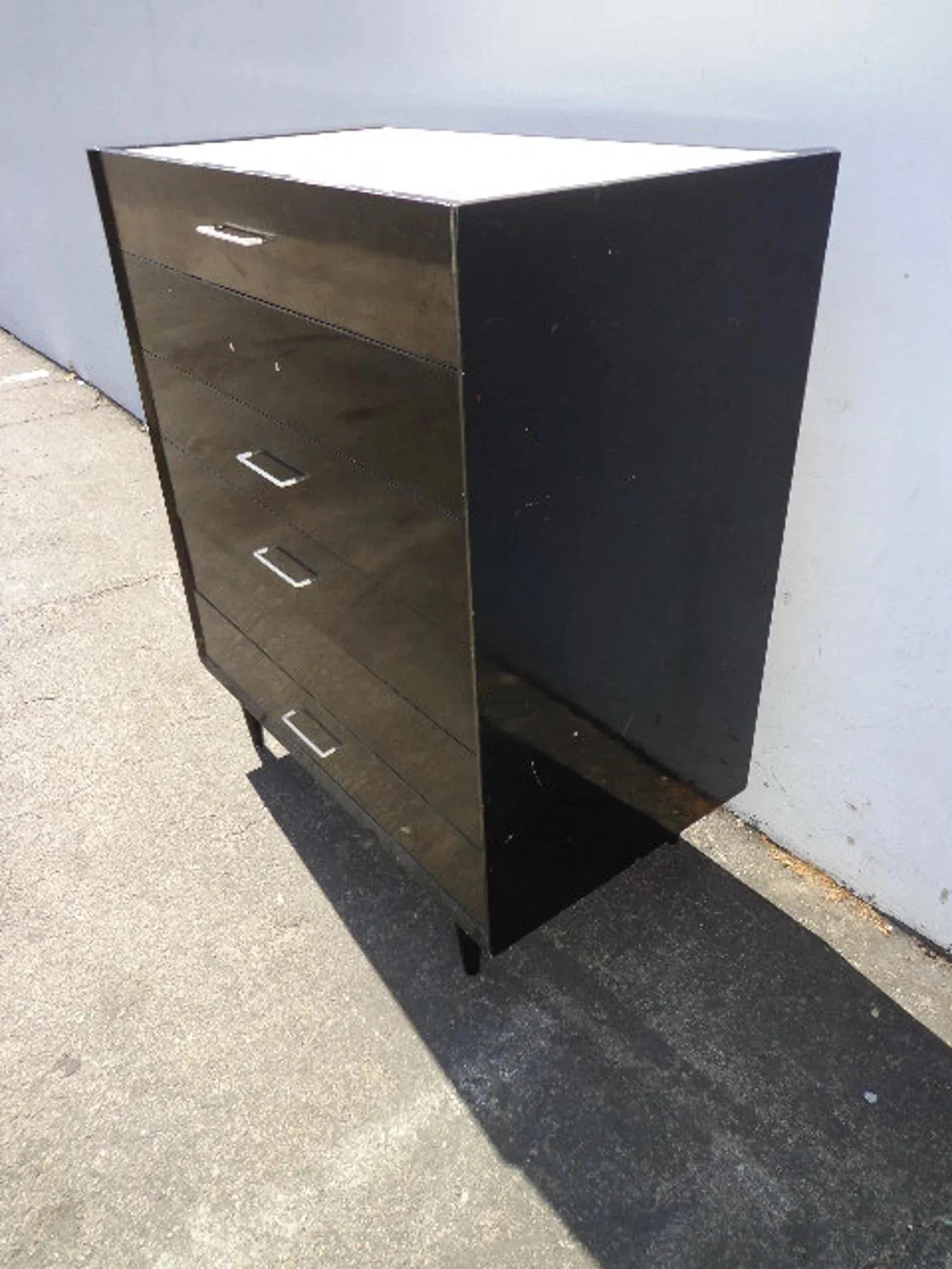 American of Martinsville Mid Century Modern Dresser Chest Drawers, Custom Paint Available - 4