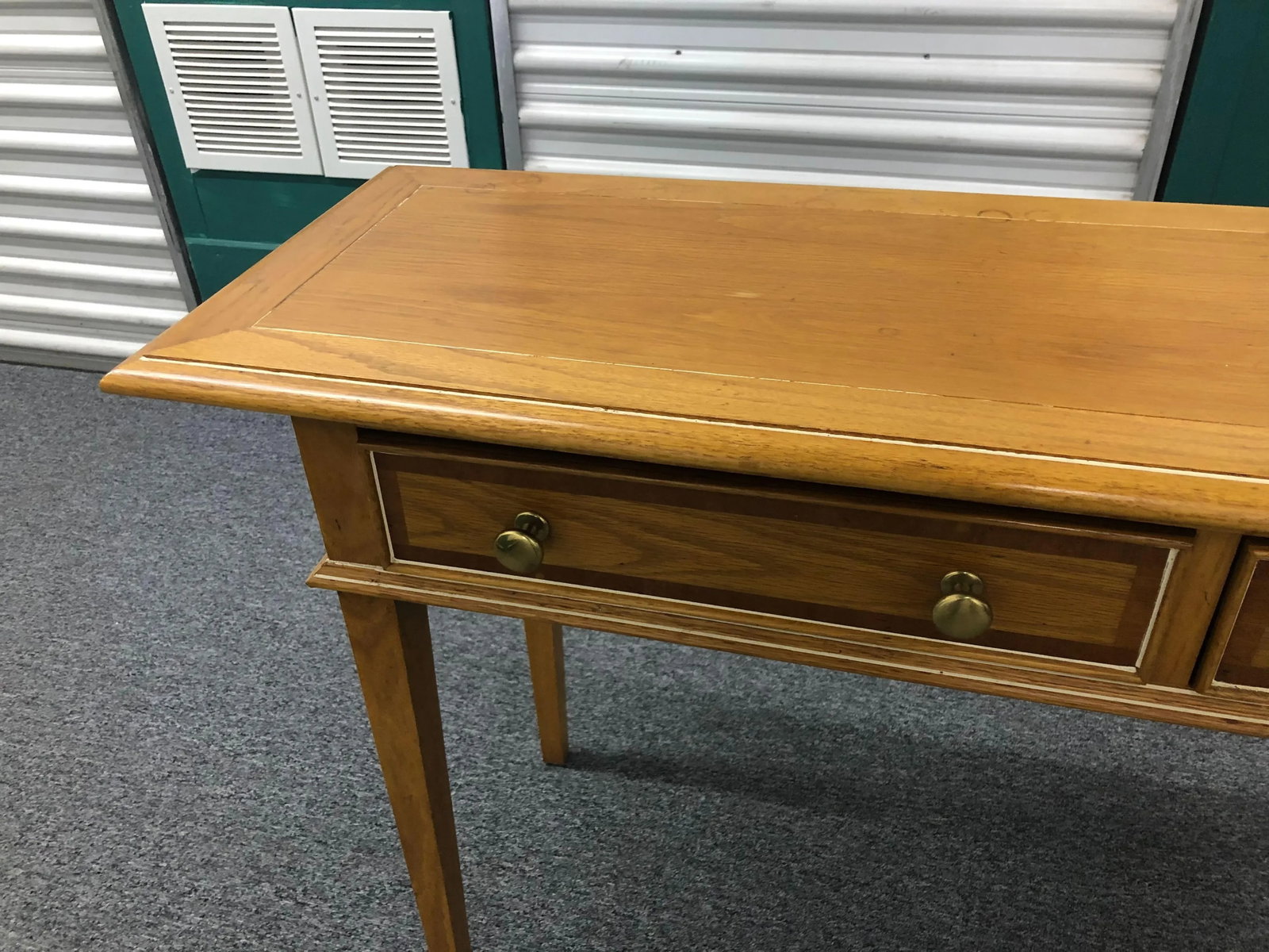 Century Fine Furniture Oak Console Table - 2