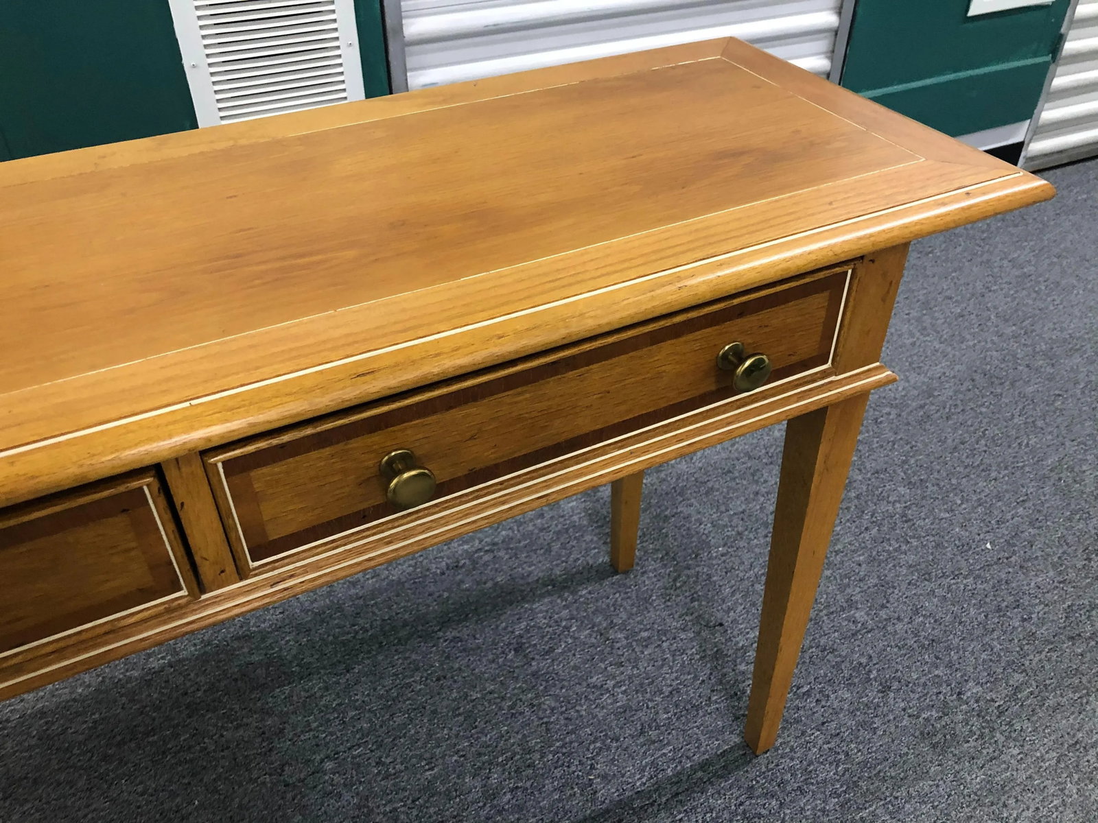 Century Fine Furniture Oak Console Table - 4