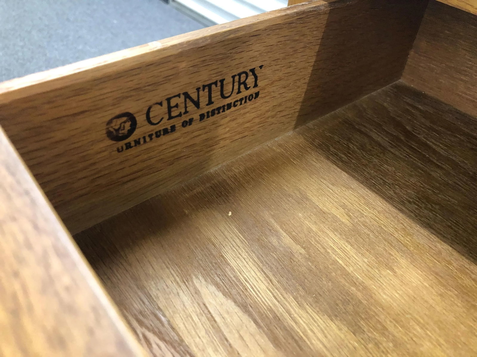 Century Fine Furniture Oak Console Table - 9