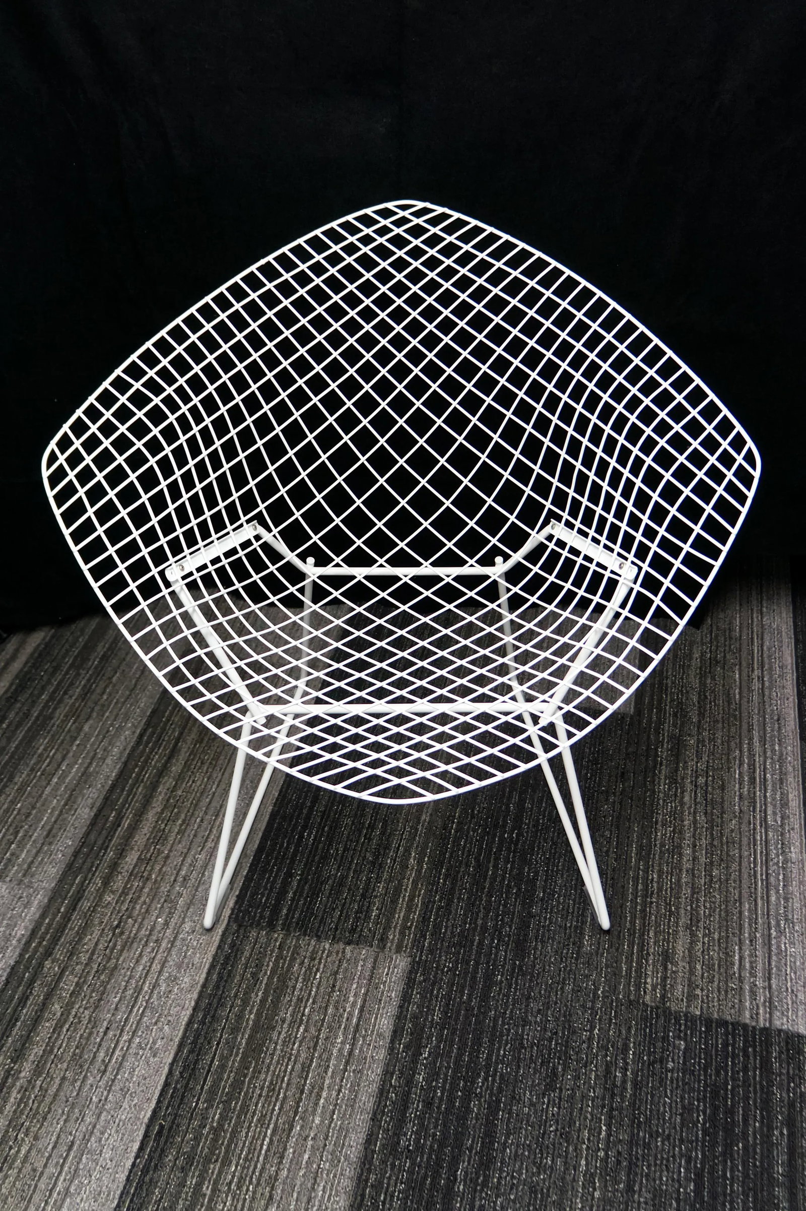1960s Diamond Lounge Chair by Bertoia for Knoll Restored - 2