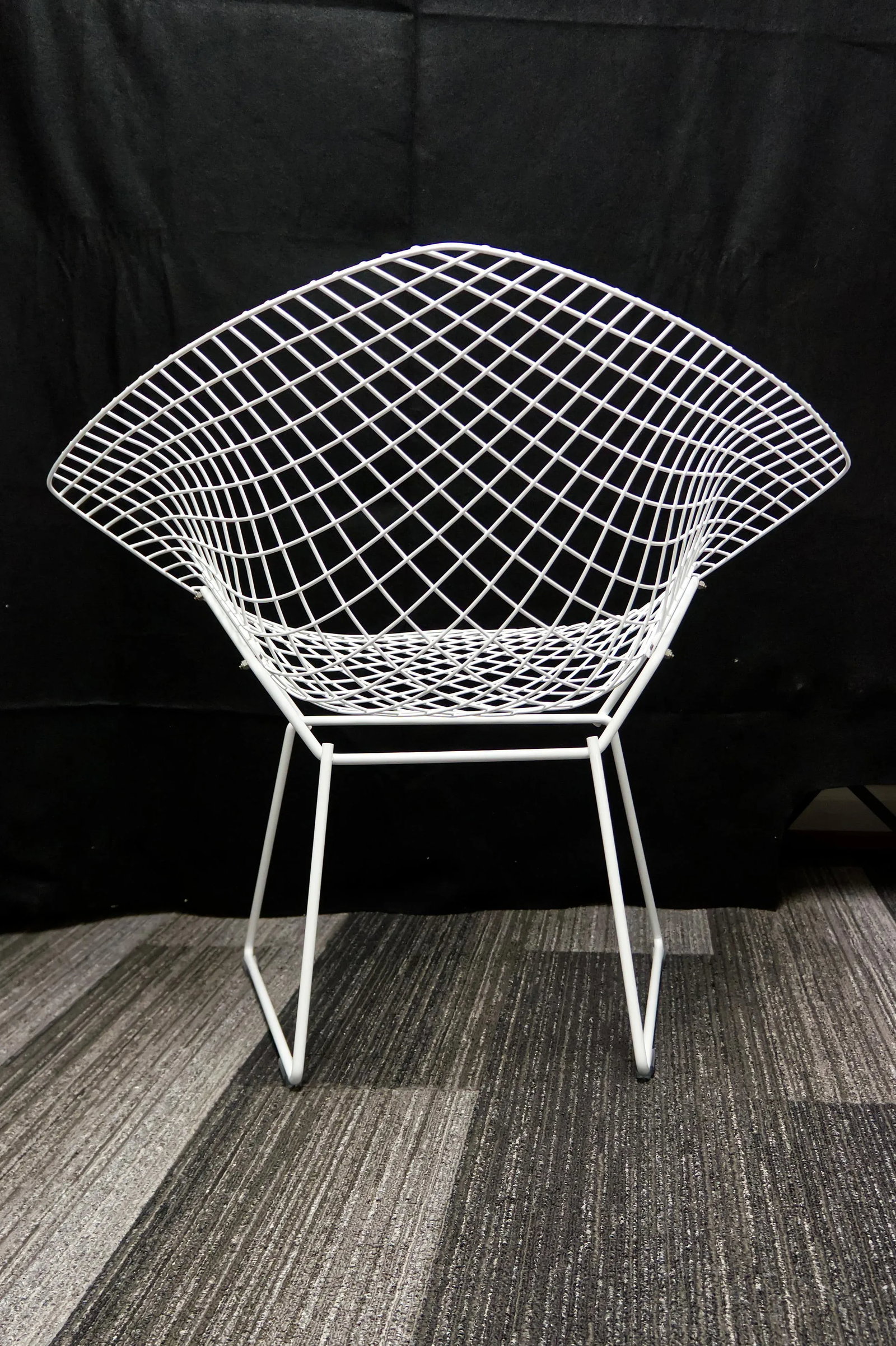 1960s Diamond Lounge Chair by Bertoia for Knoll Restored - 5