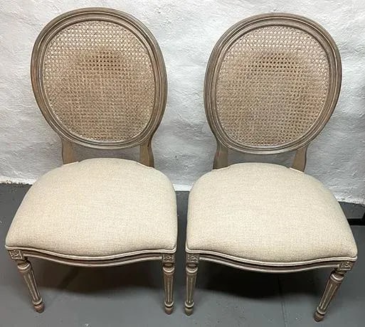 Pair of Ethan Allen French-Style Side Chairs - 2