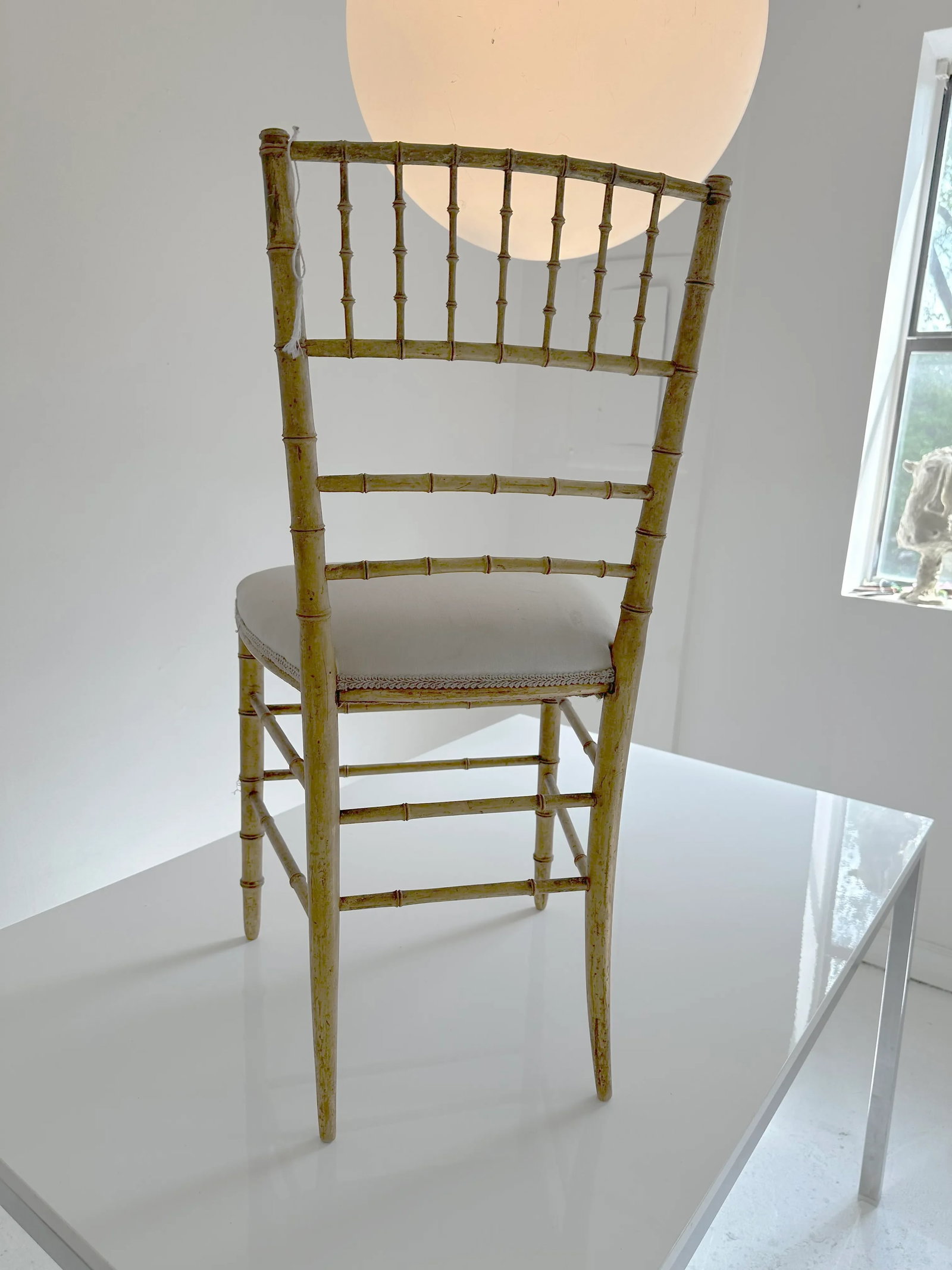 Pair of Mid 19th Century Chiavari Giltwood Chairs - 4