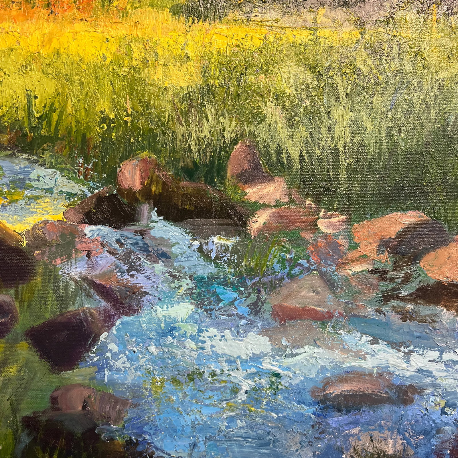 Whispering Wanderer, Original Painting by Julia Lawing - 2