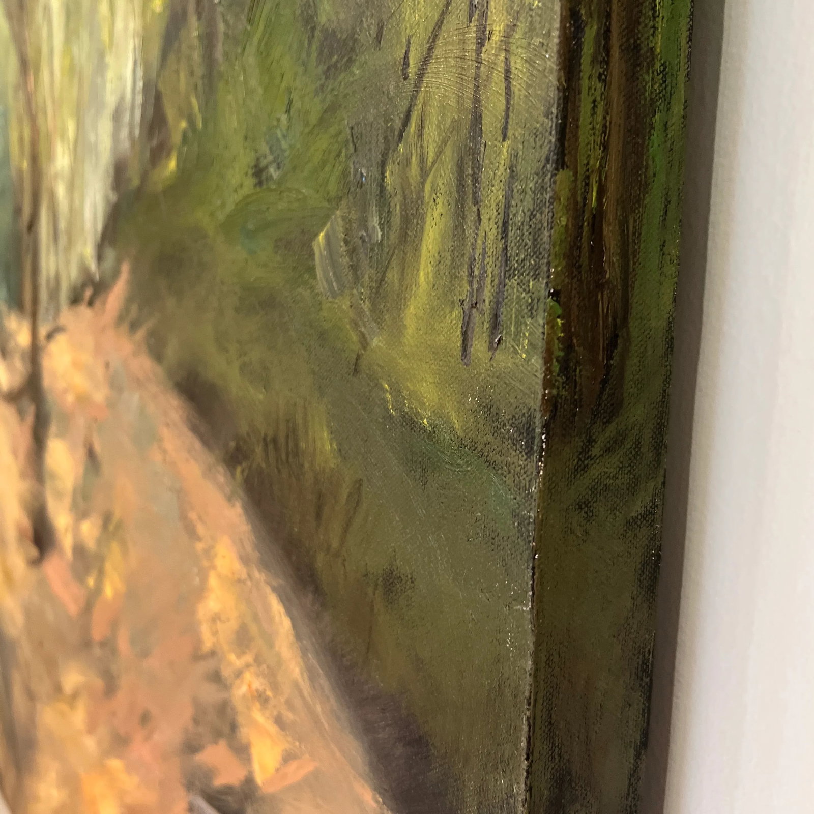 Enchanted Forest, Original Landscape Oil Painting by Julia Lawing - 5