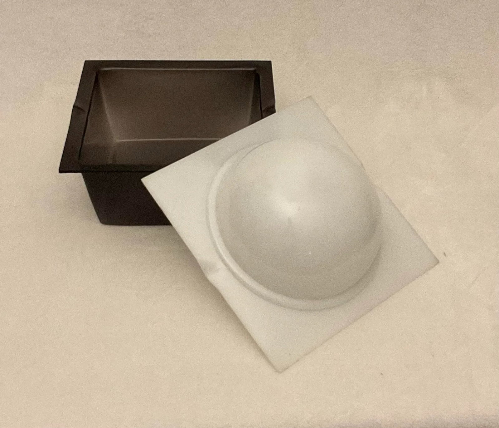1960s Acrylic Mod Space Age Thermalene 12 Piece Hot & Cold Food Server Dome-A-Lene - 11