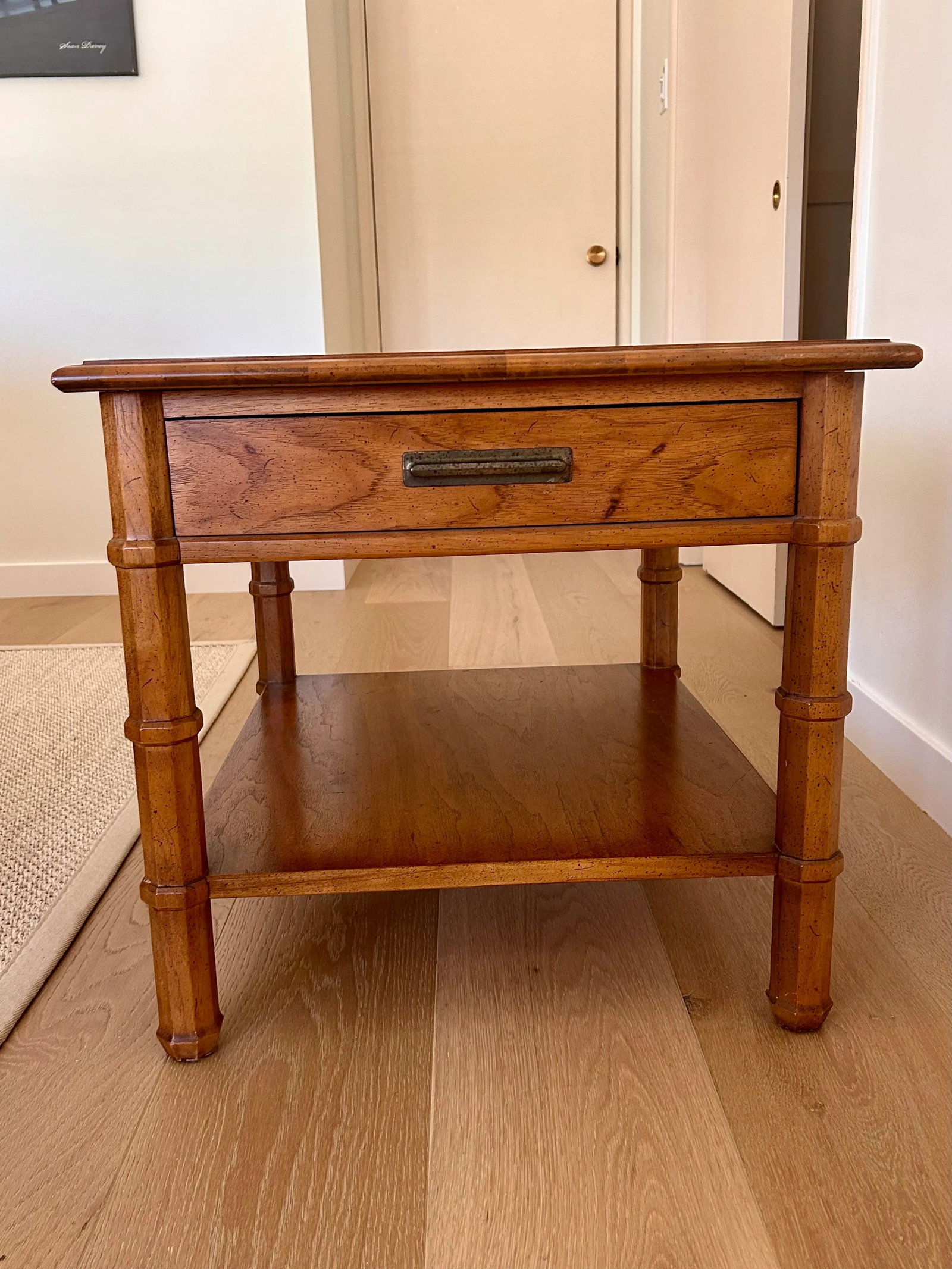 1970s Vintage Drexel Heritage End Table/ Nightstand - 3