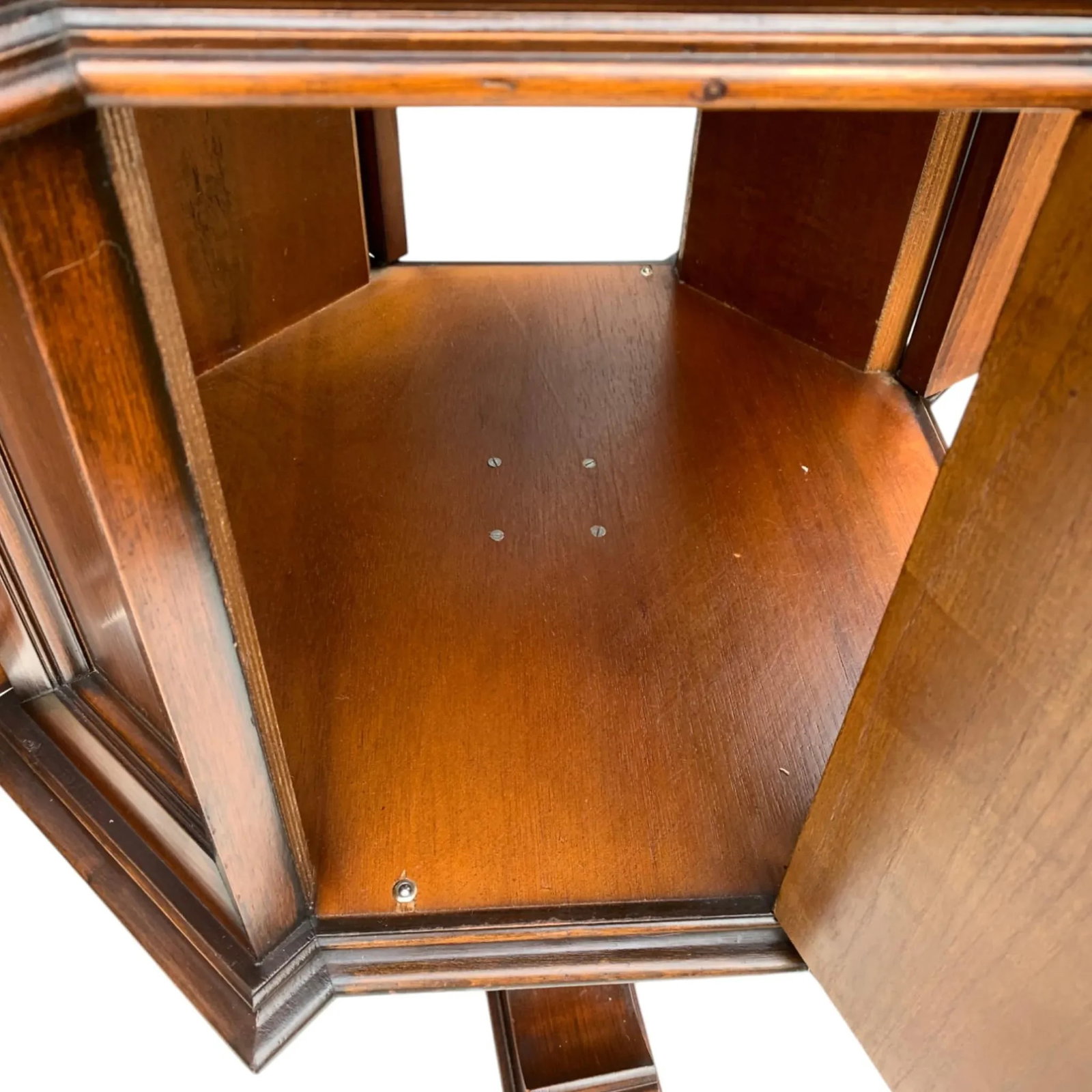 Mid 20th Century Octagonal Rotating Cabinet - 8