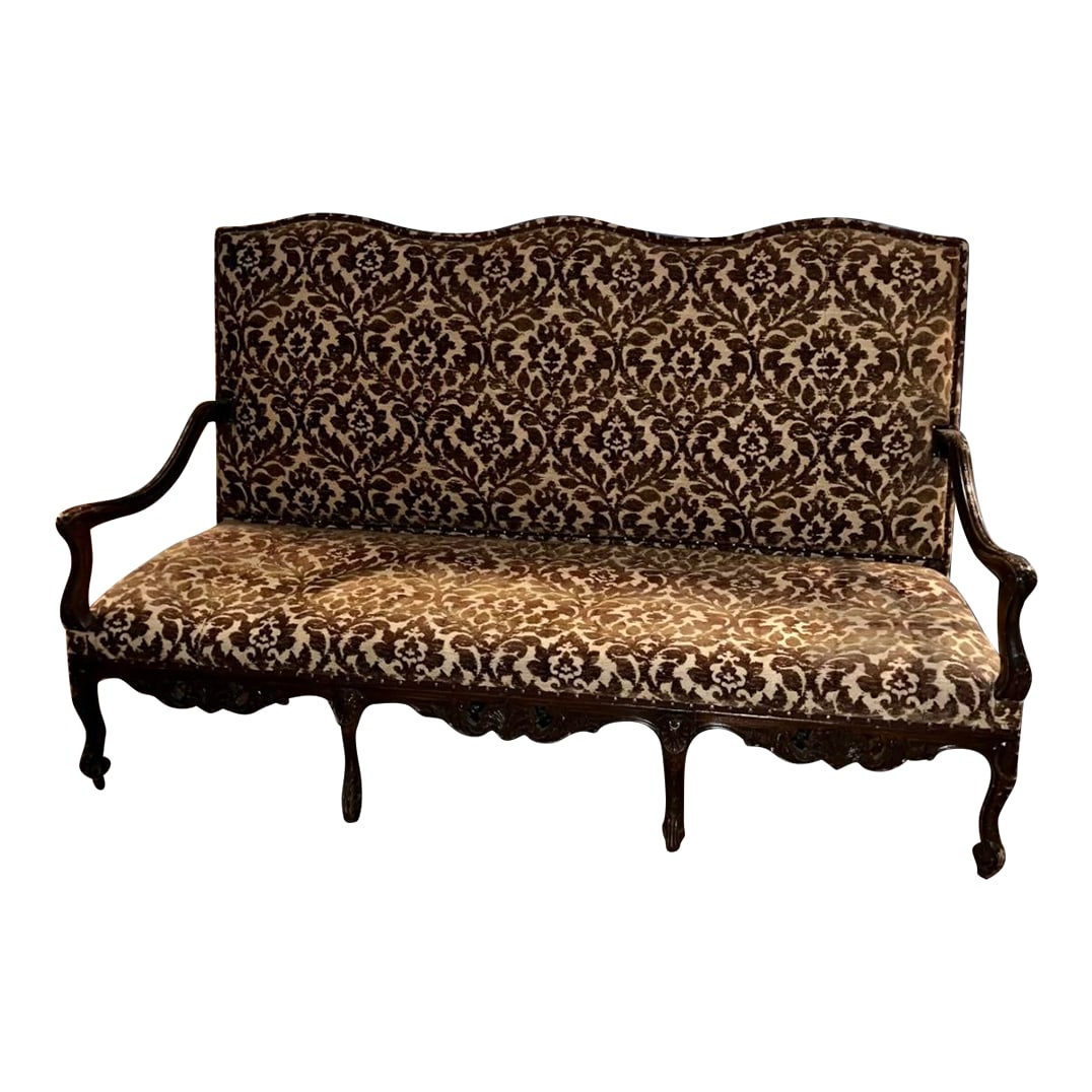 Mid-19th Century French Settee (1 of 11)